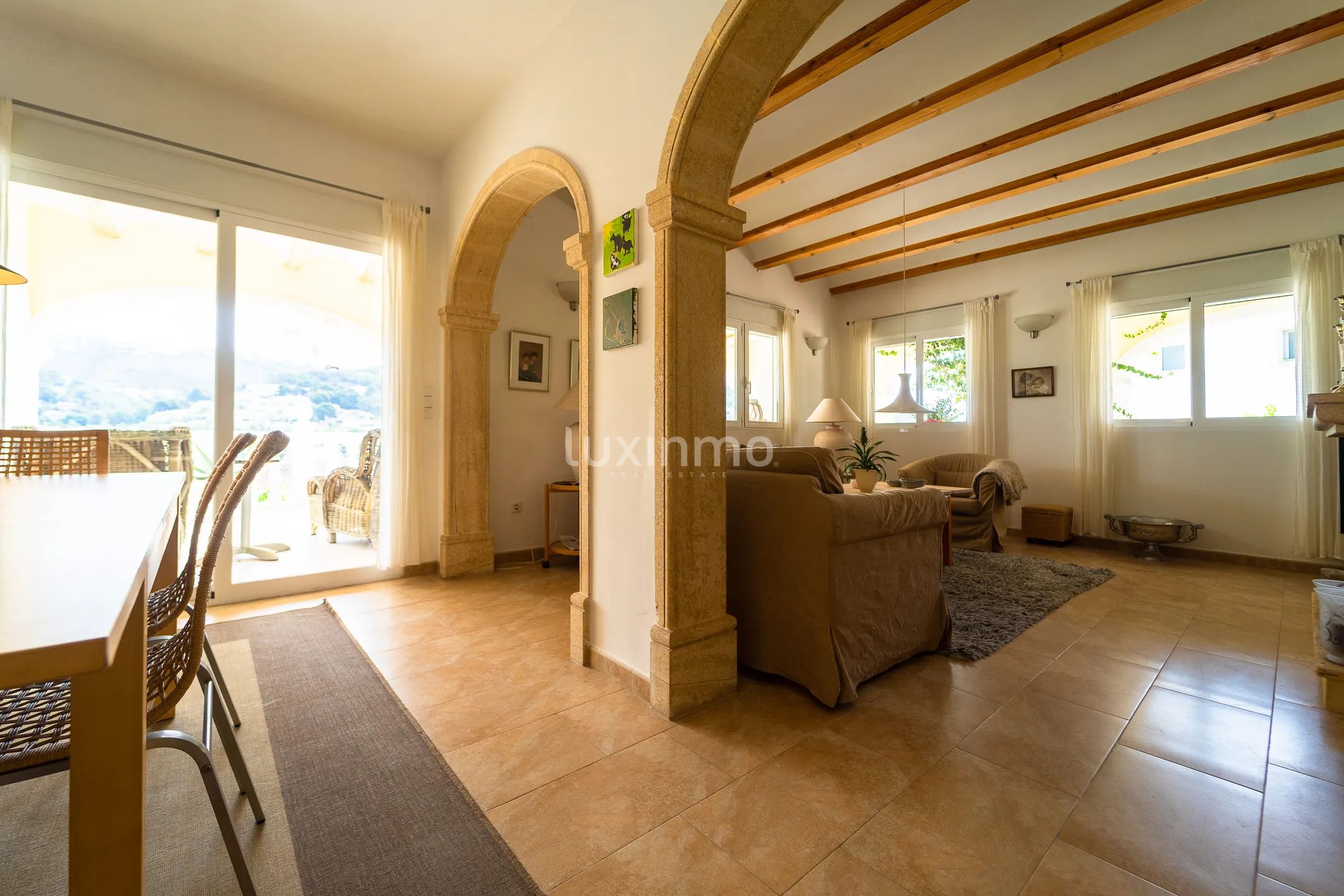 Charming colonial style house with spectacular views in Moraira — photo 23