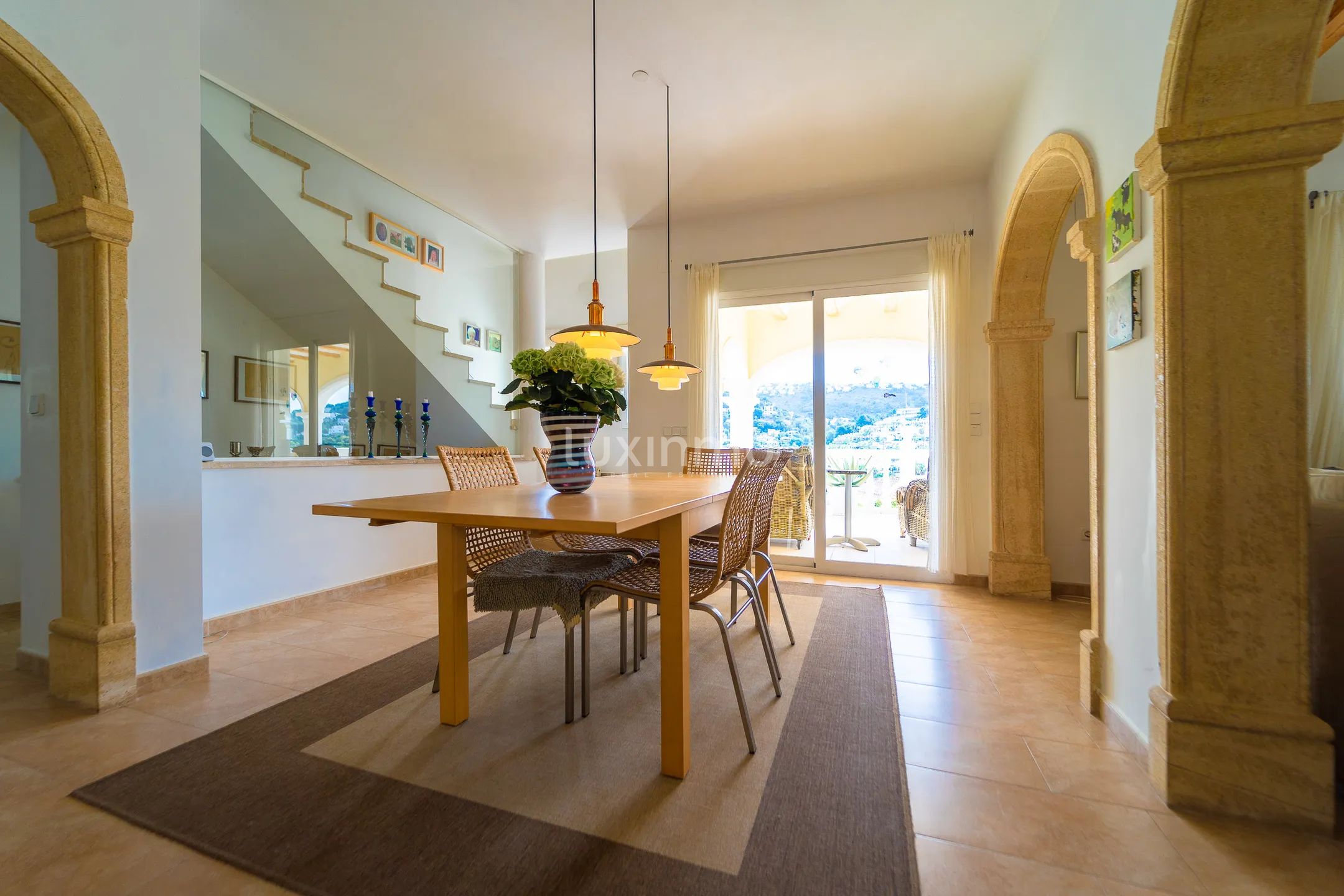 Charming colonial style house with spectacular views in Moraira — photo 21