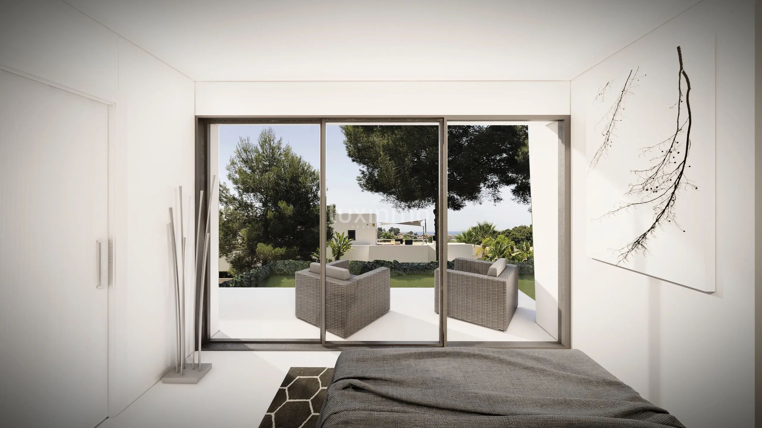 Prachtig modern huis met zeezicht in Moraira — photo 9