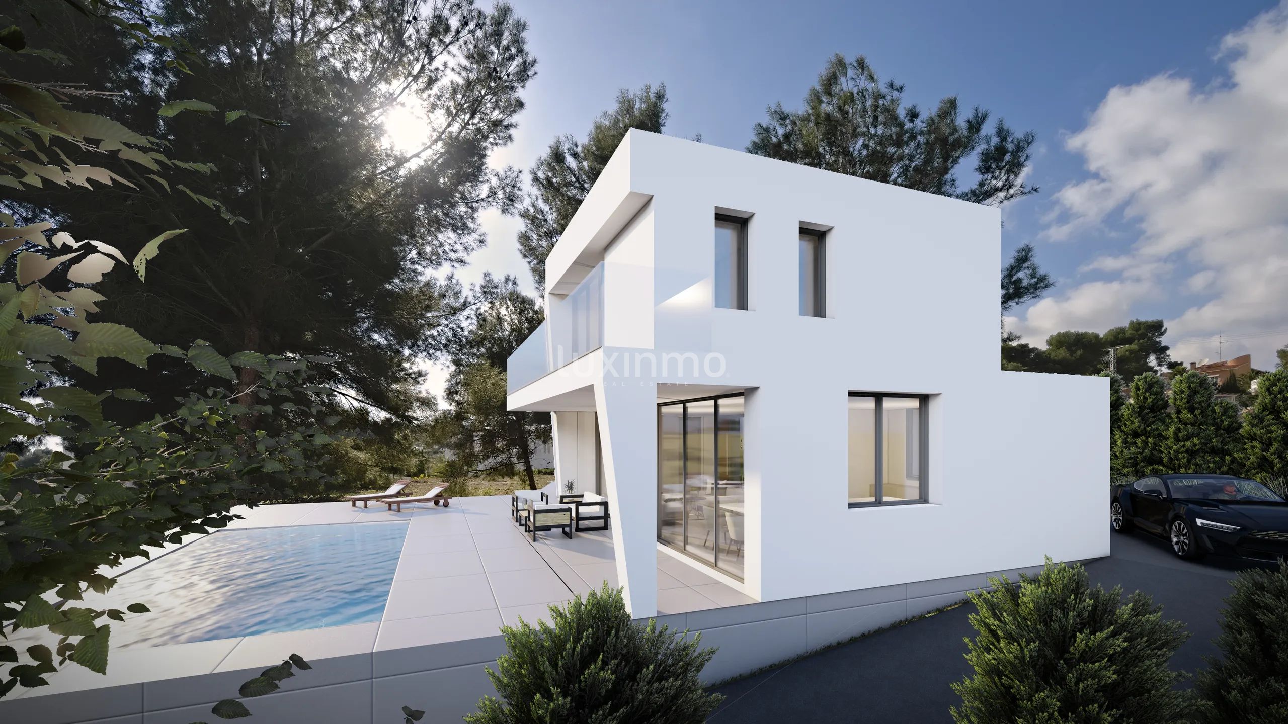 Fantastisk moderne hus med sjøutsikt i Moraira — photo 5