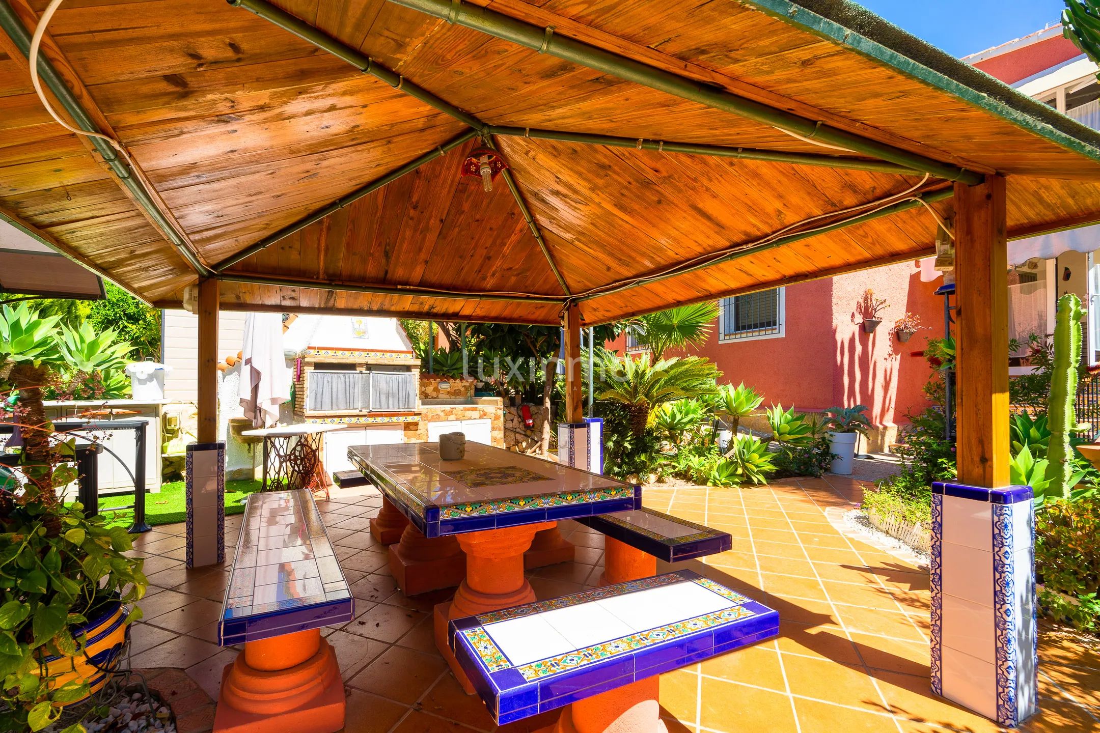 Maison rustique à Calpe avec vue sur la mer et piscine privée — photo 40