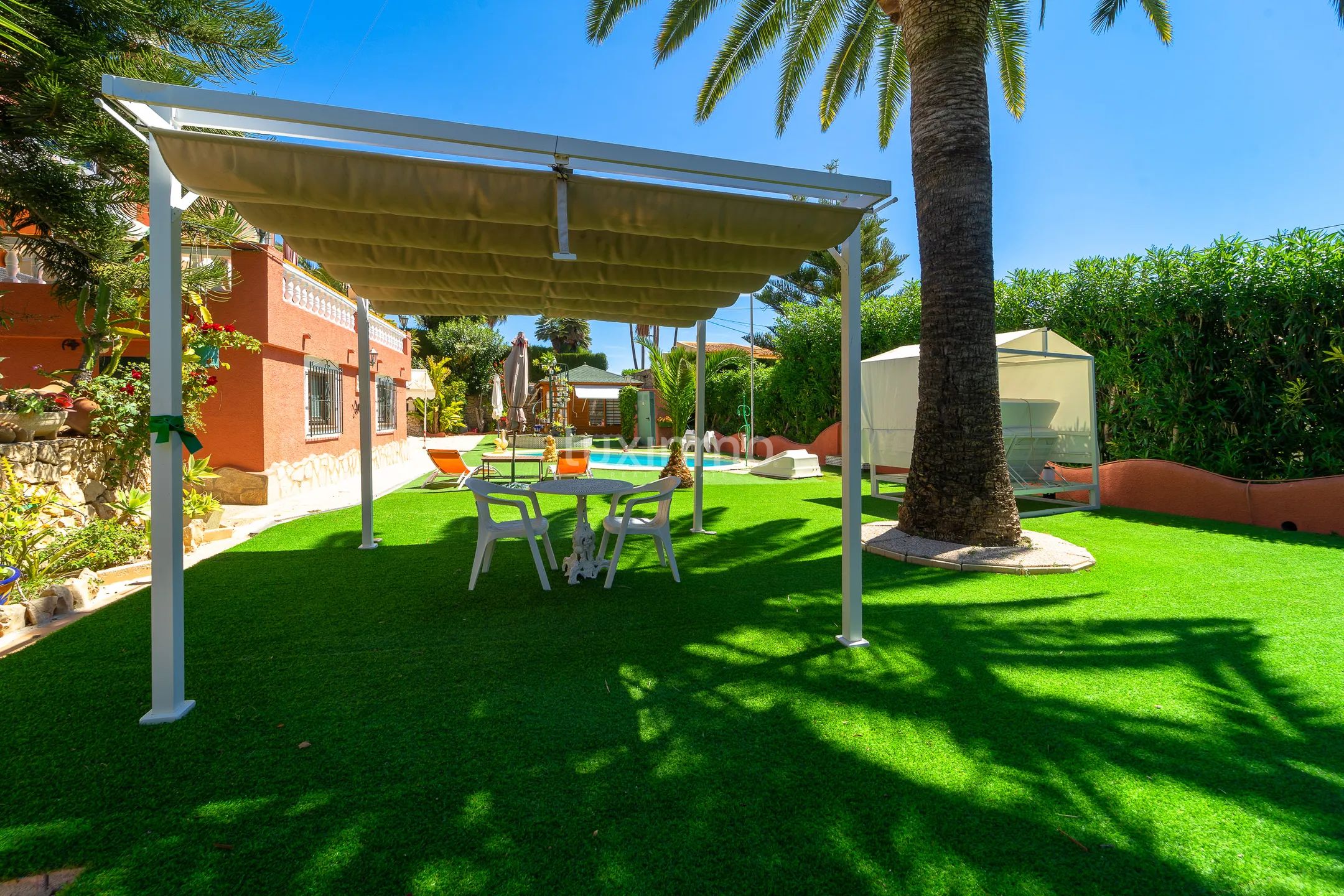 Maison rustique à Calpe avec vue sur la mer et piscine privée — photo 47