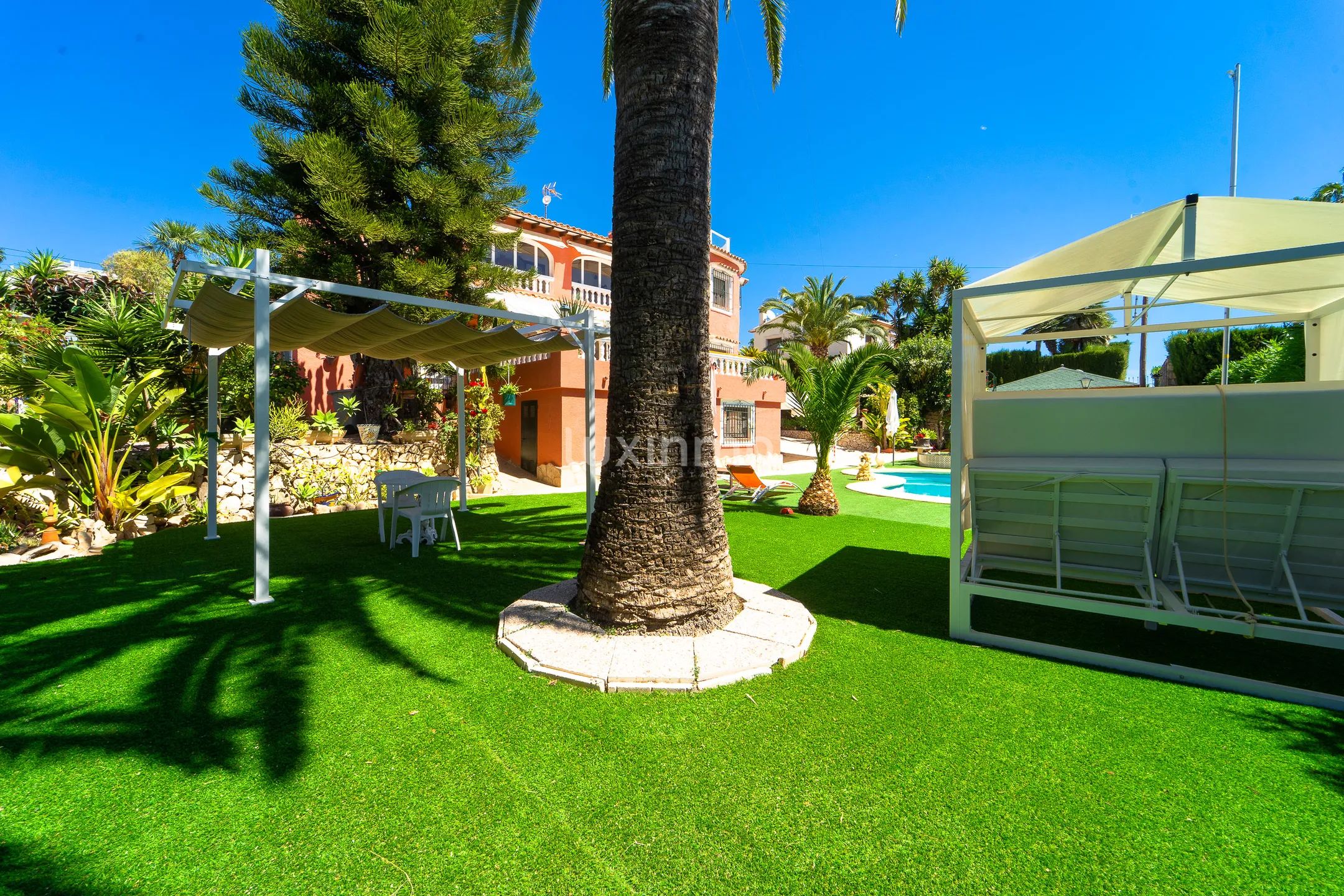 Maison rustique à Calpe avec vue sur la mer et piscine privée — photo 49