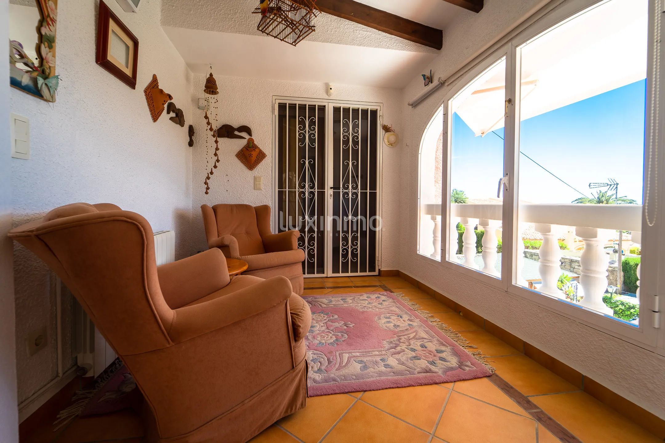 Maison rustique à Calpe avec vue sur la mer et piscine privée — photo 23