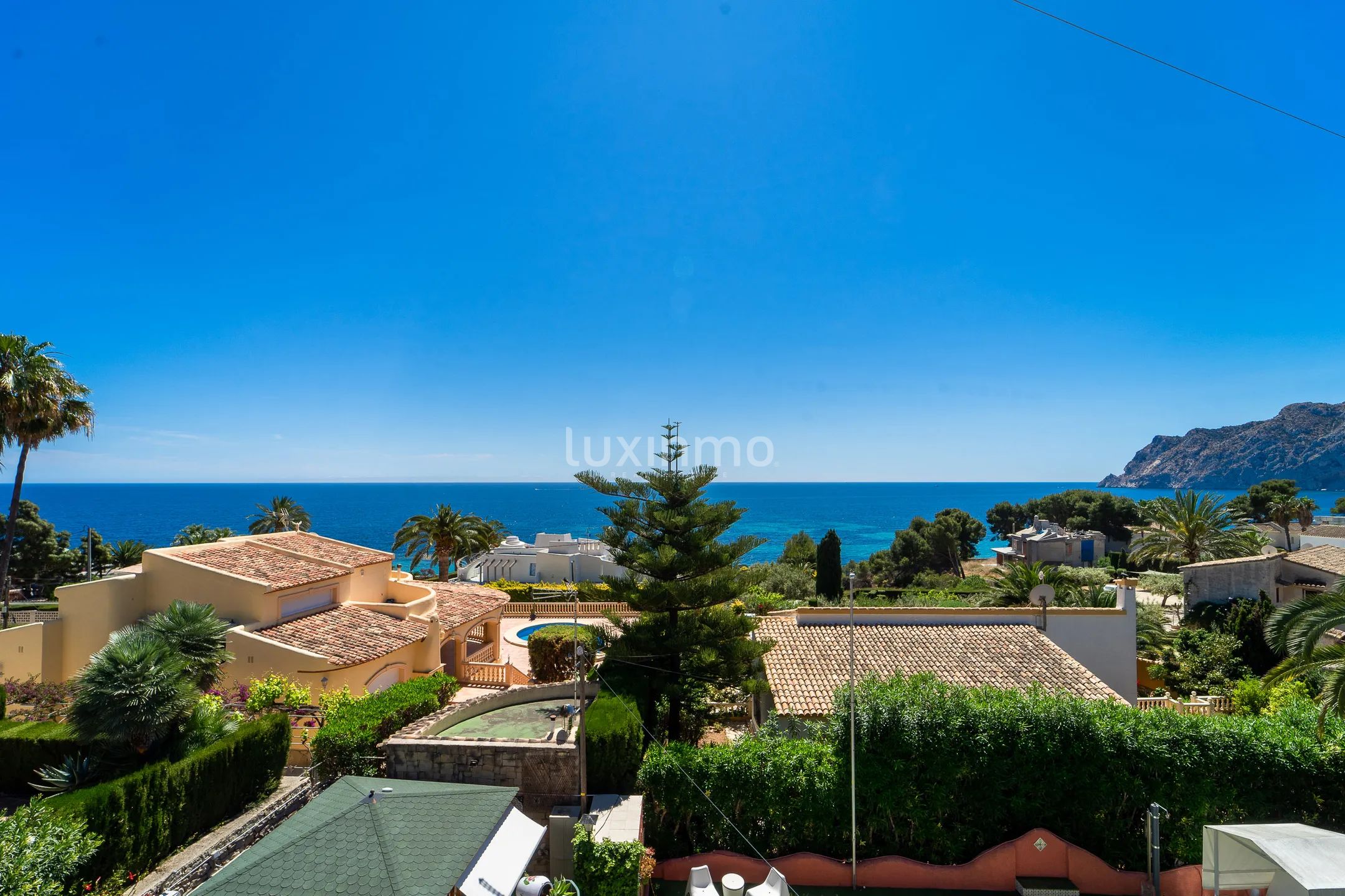 Maison rustique à Calpe avec vue sur la mer et piscine privée — photo 65