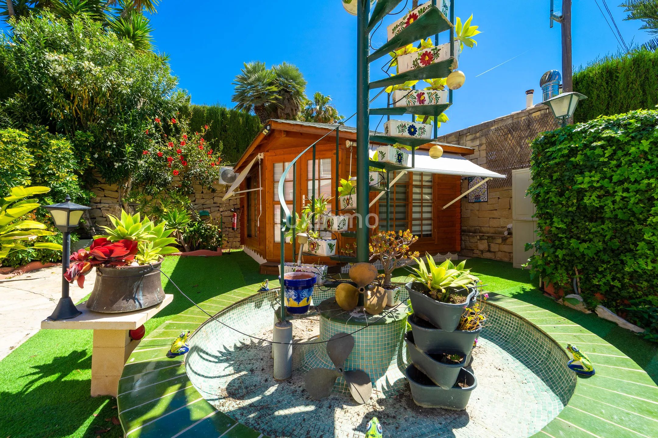 Maison rustique à Calpe avec vue sur la mer et piscine privée — photo 53