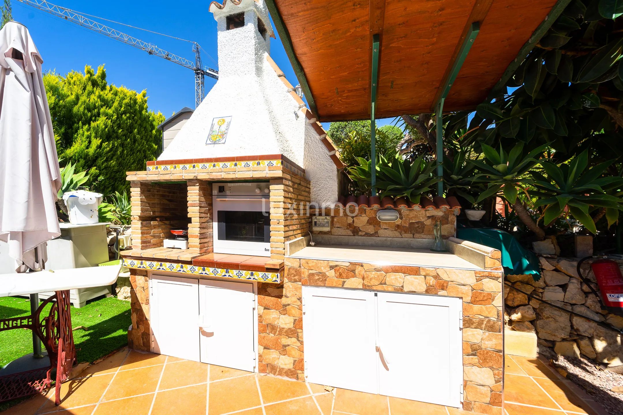 Maison rustique à Calpe avec vue sur la mer et piscine privée — photo 42