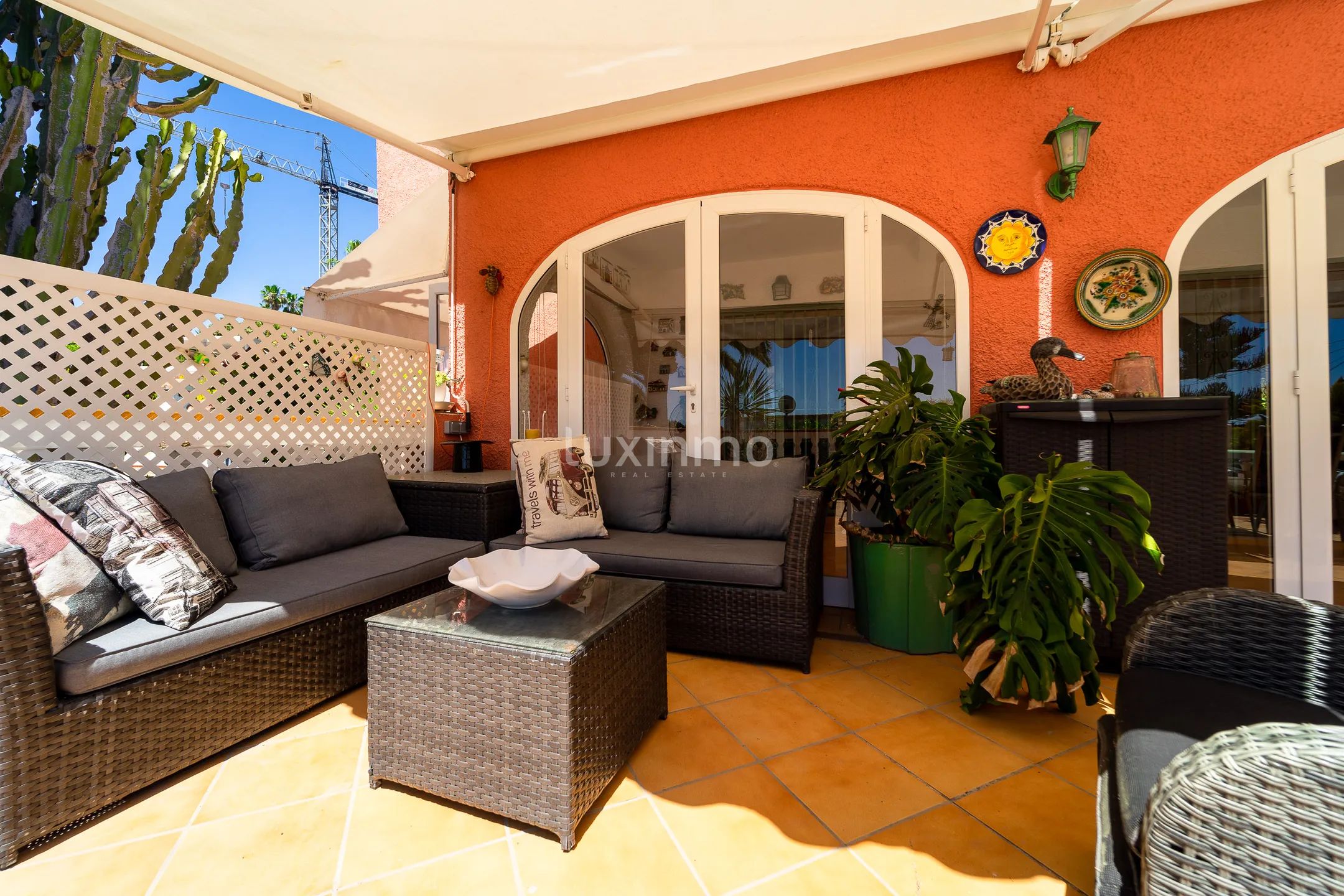 Maison rustique à Calpe avec vue sur la mer et piscine privée — photo 30