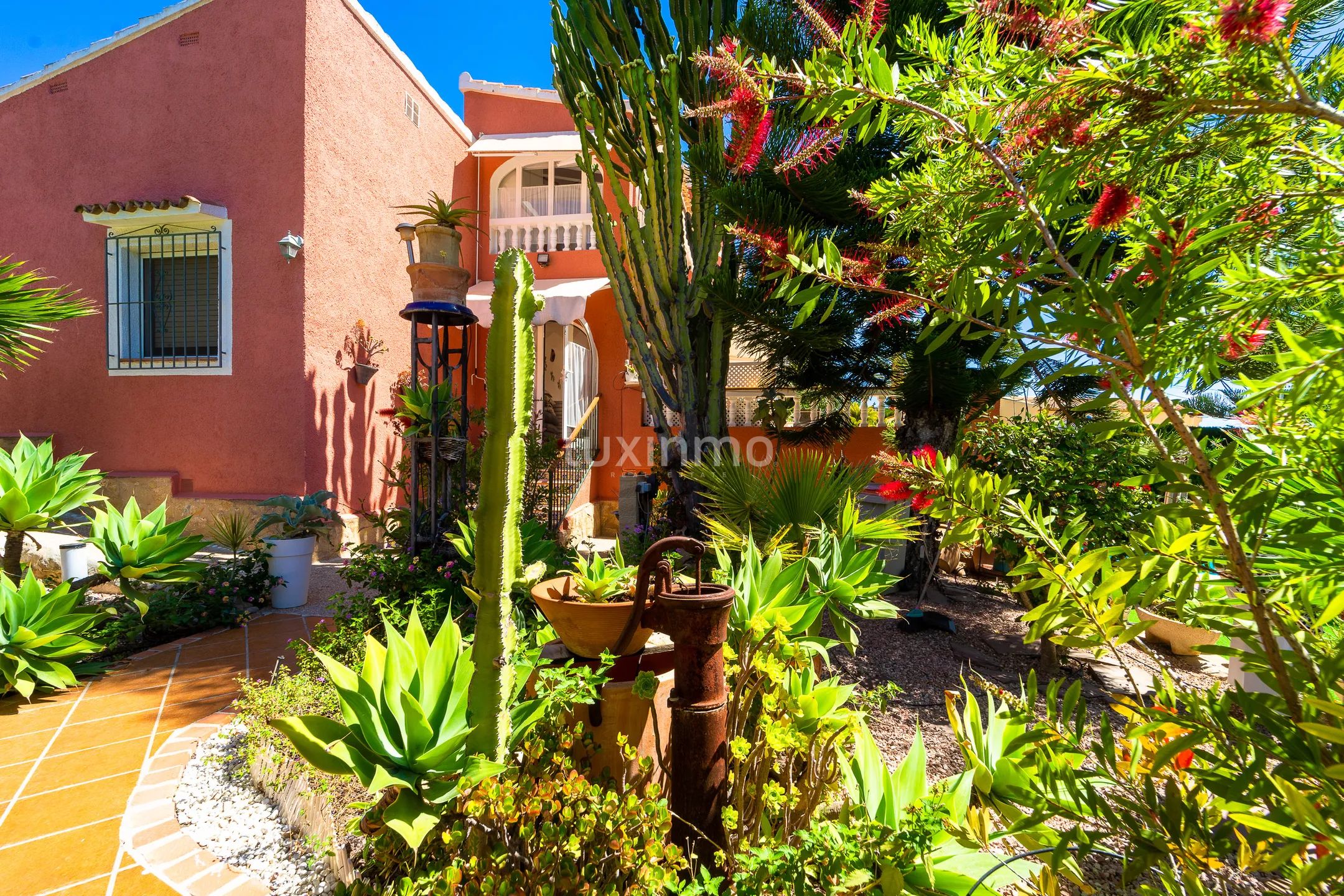 Maison rustique à Calpe avec vue sur la mer et piscine privée — photo 45