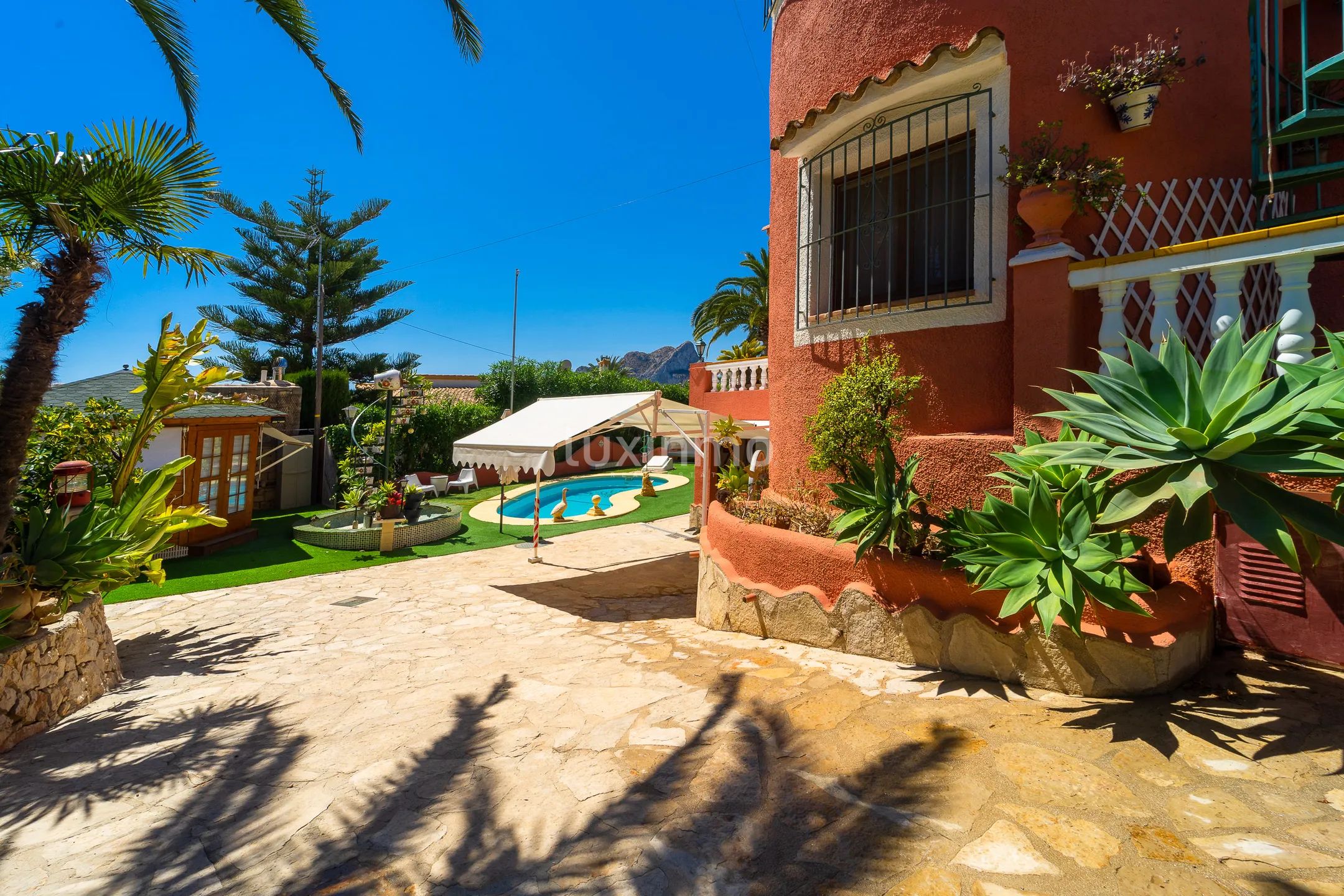 Maison rustique à Calpe avec vue sur la mer et piscine privée — photo 59