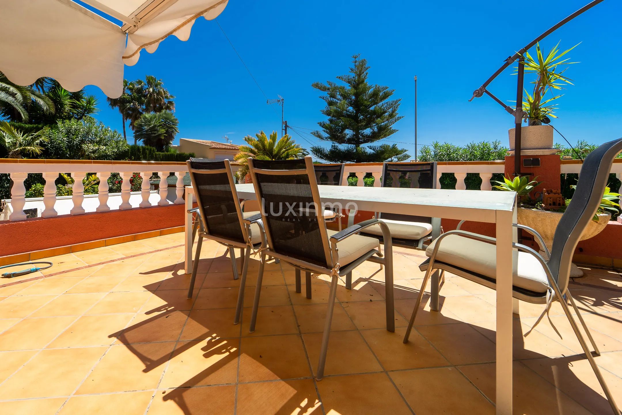 Maison rustique à Calpe avec vue sur la mer et piscine privée — photo 29
