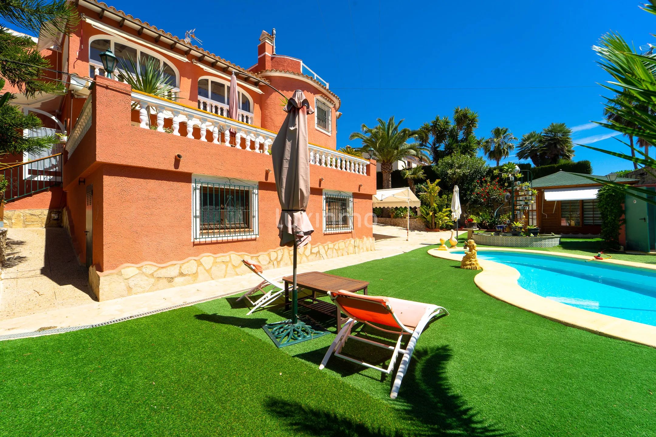 Maison rustique à Calpe avec vue sur la mer et piscine privée — photo 51