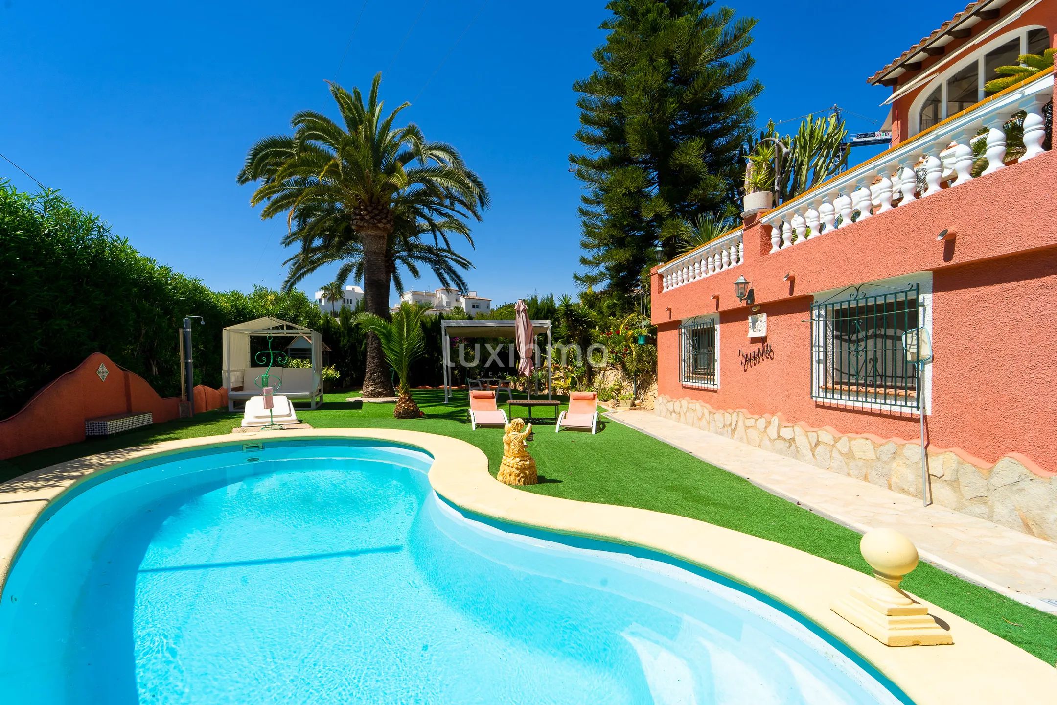 Maison rustique à Calpe avec vue sur la mer et piscine privée — photo 58