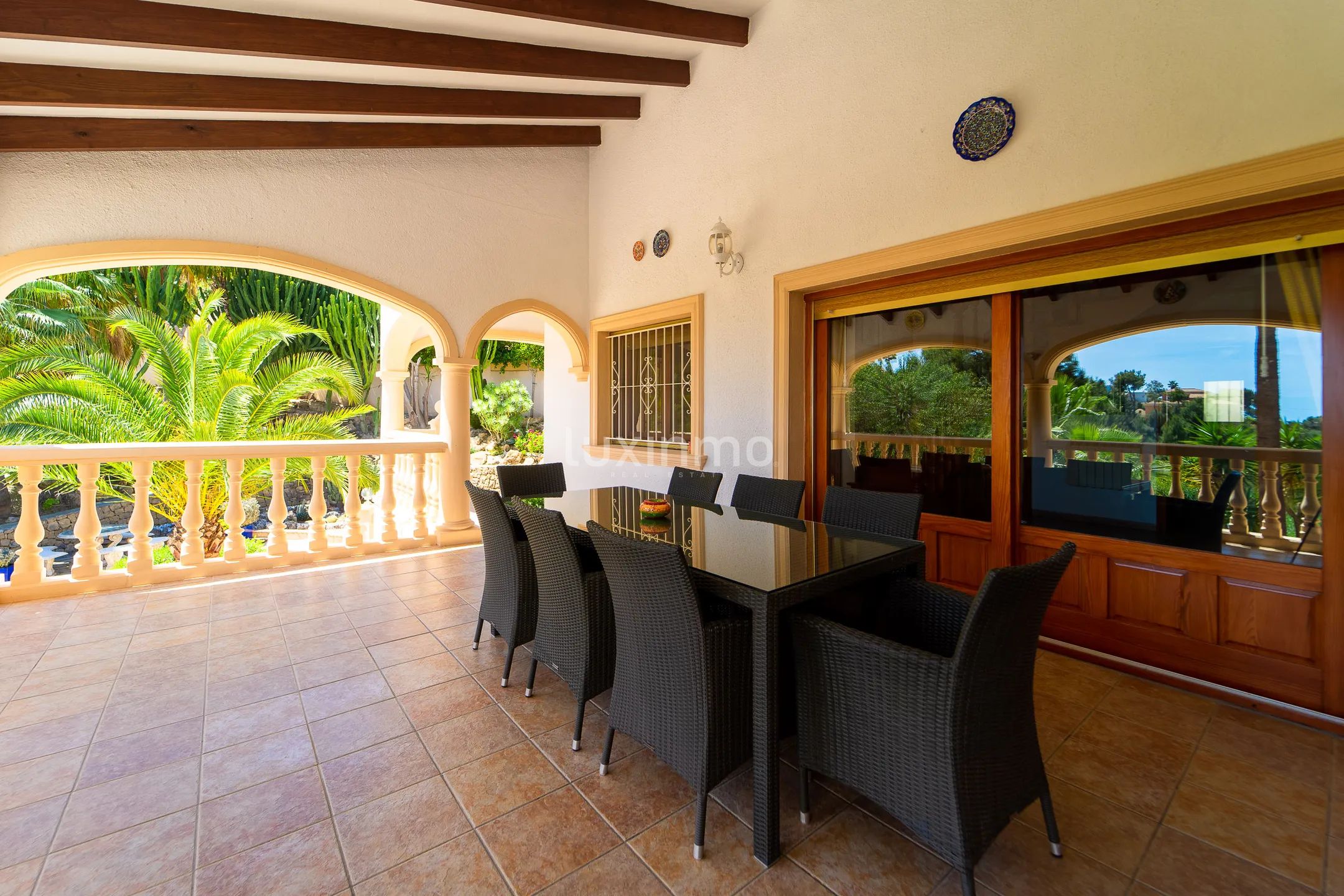 Luxurius colonial style detached house in Calpe, Alicante — photo 37