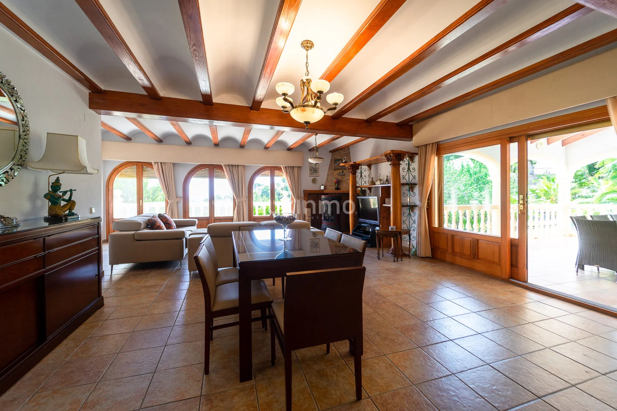 Luxurius colonial style detached house in Calpe, Alicante — photo 20