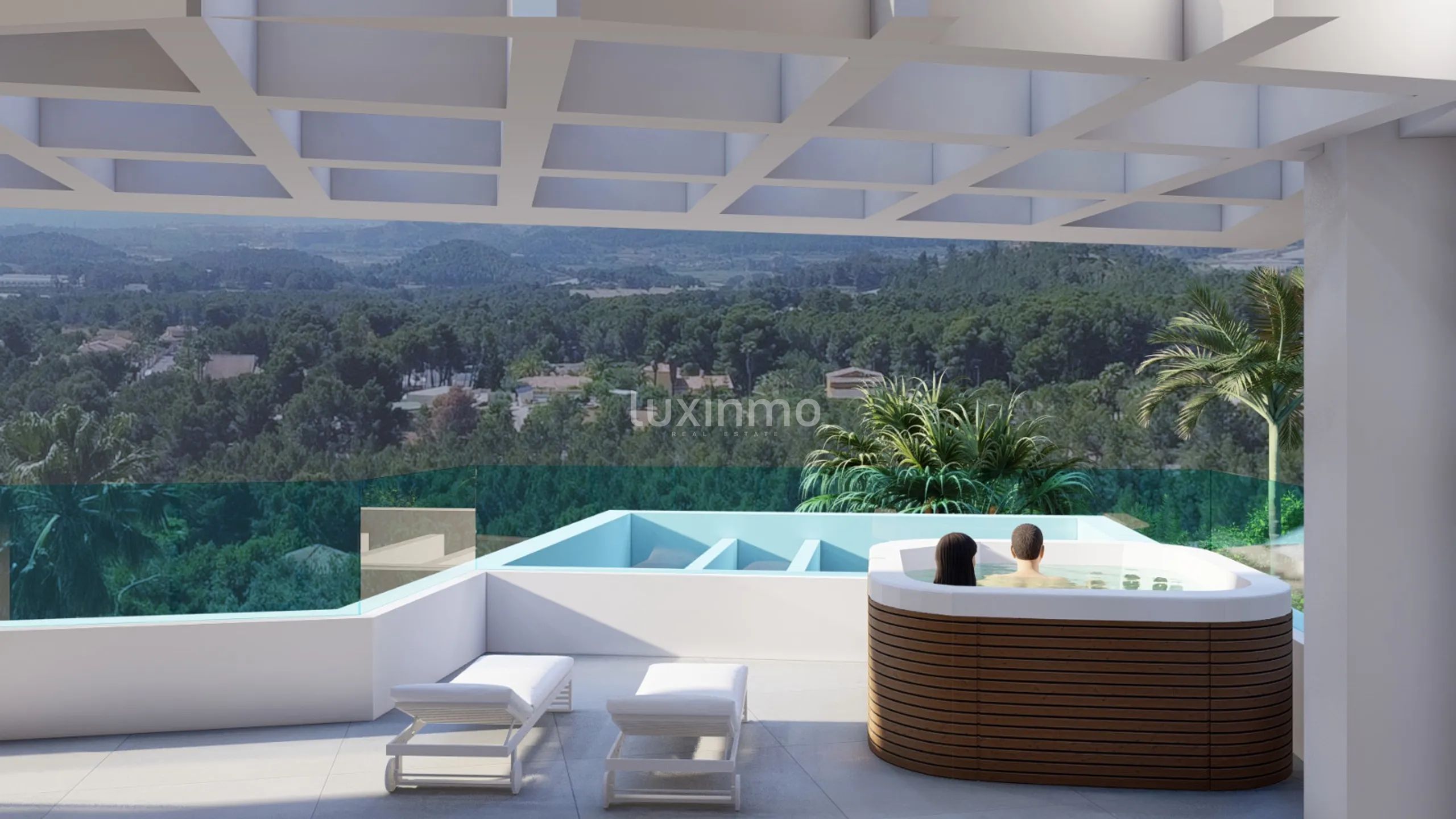 Moderne villa med åpen utsikt i Santa Clara, Altea — photo 5