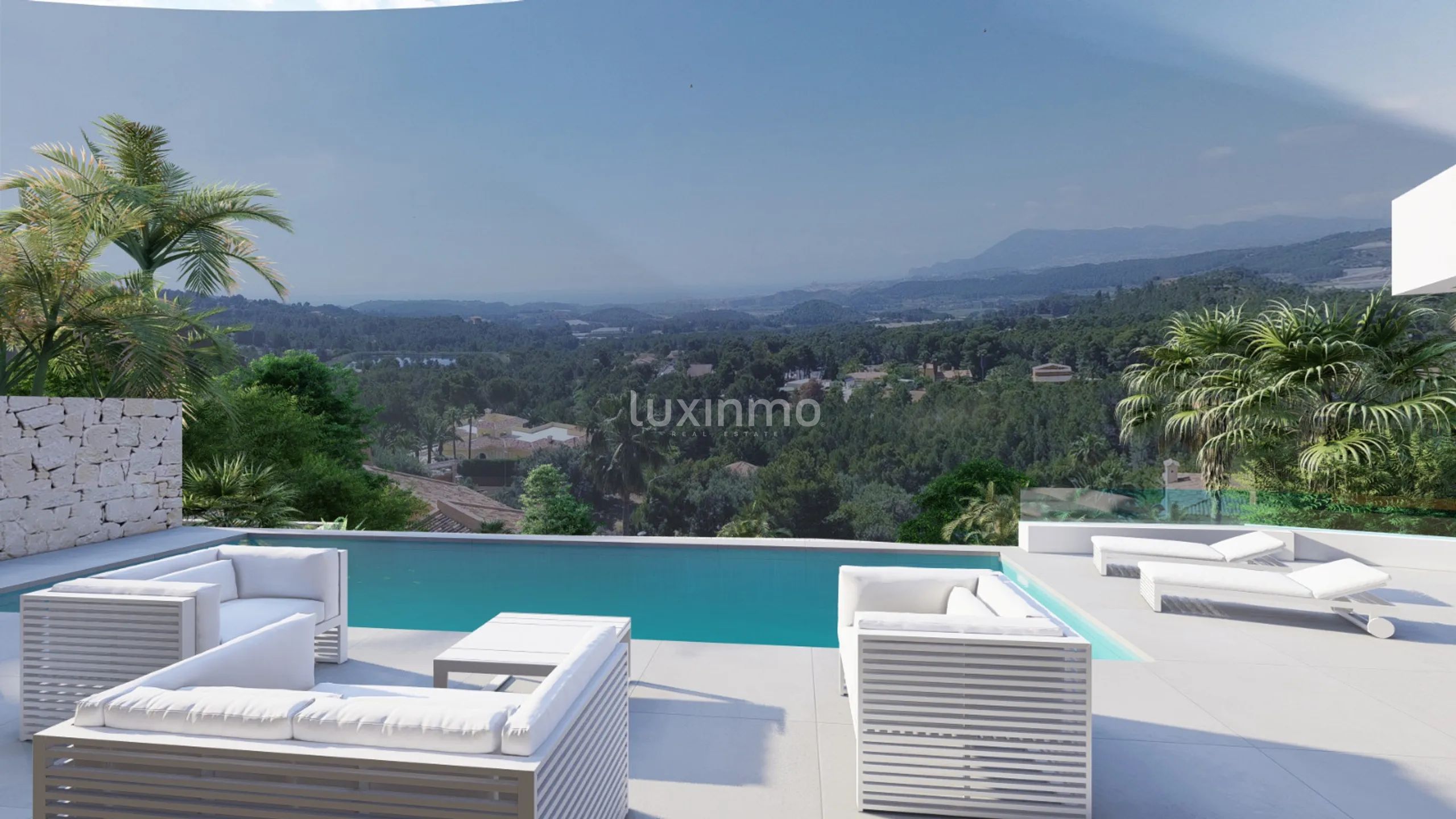 Moderne villa med åpen utsikt i Santa Clara, Altea — photo 3