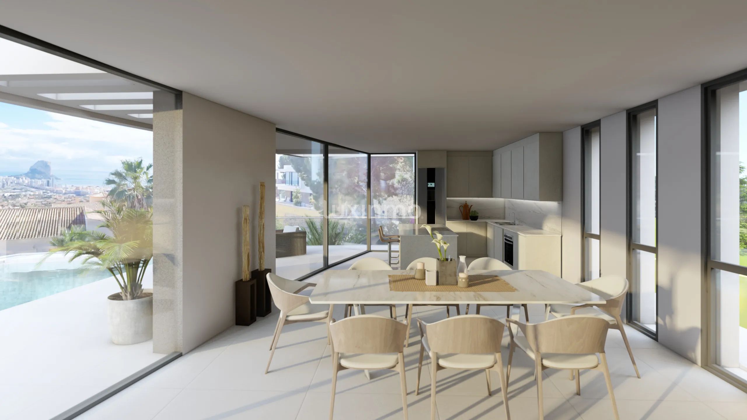 Superbe maison individuelle moderne avec vue sur la mer à Calpe — photo 10