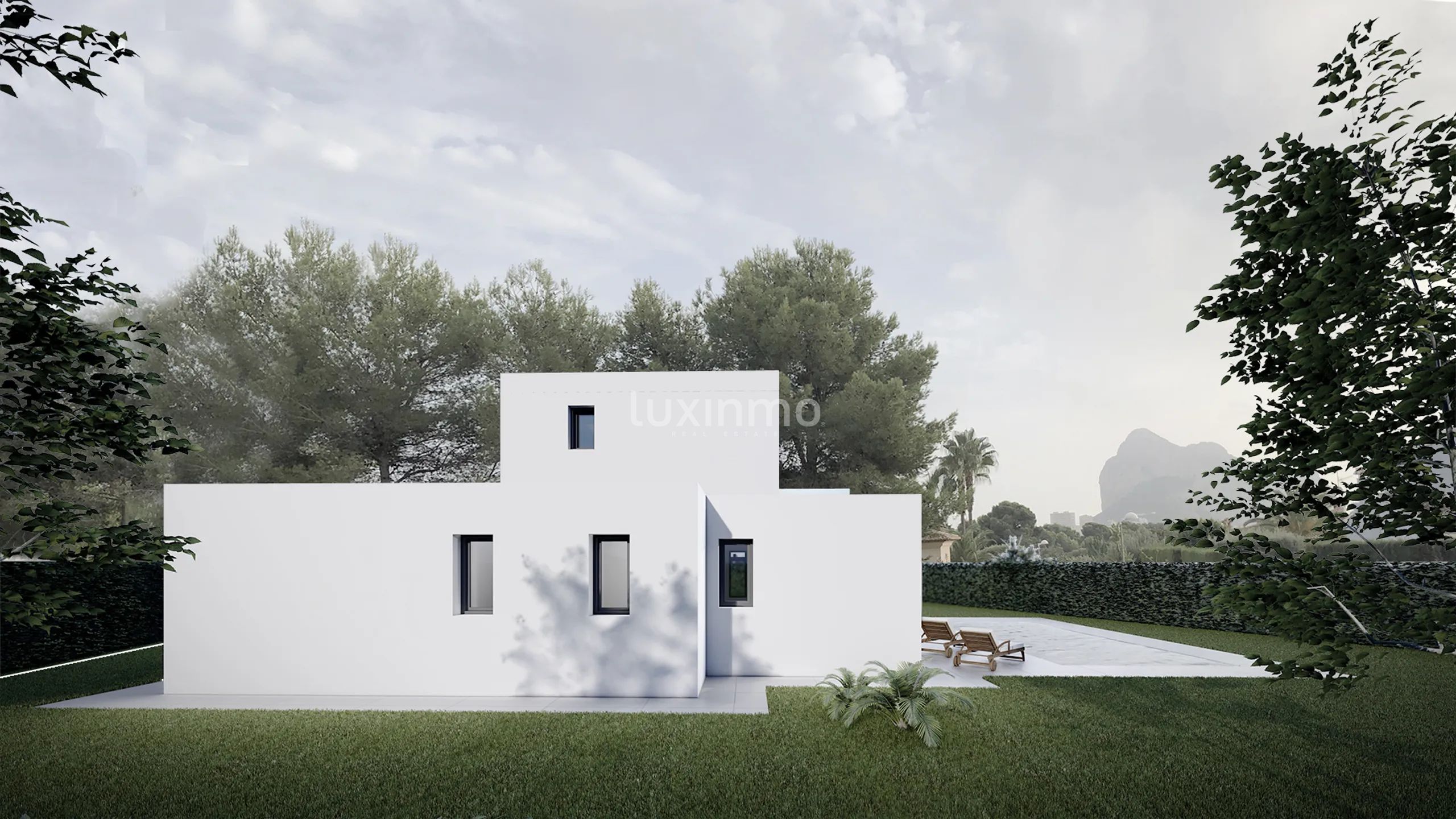 Medelhavshus och modernt hus med privat pool i Calpe — photo 4