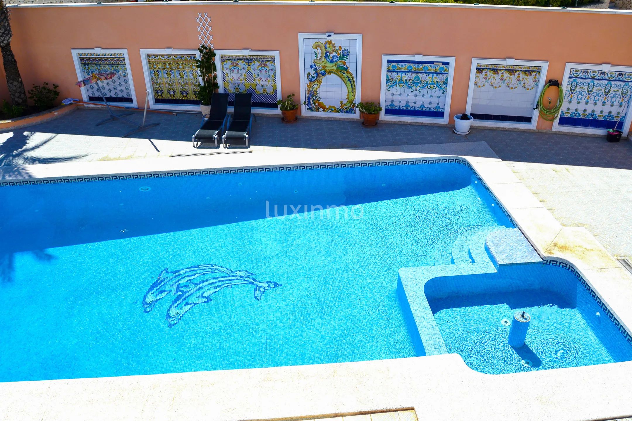 Stunning colonial detached house with sea views in Calpe — photo 46