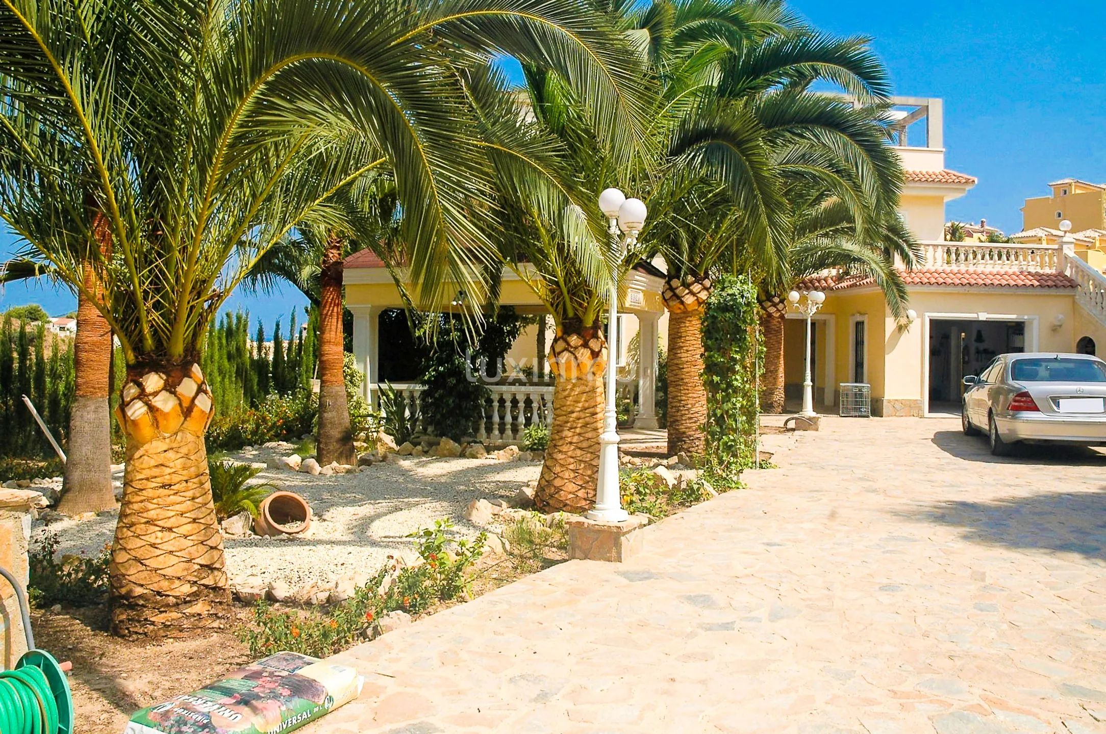 Stunning colonial detached house with sea views in Calpe — photo 32