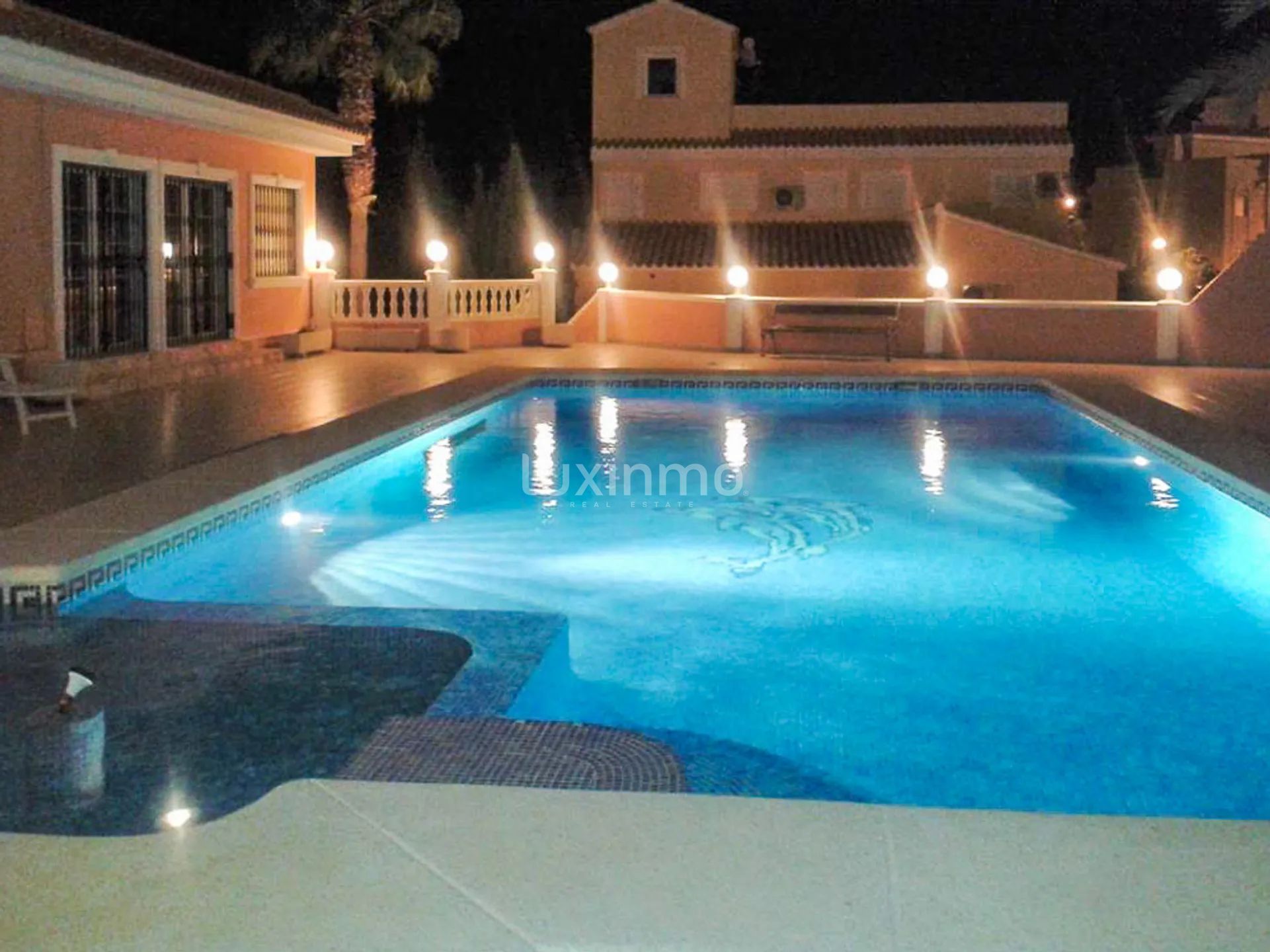 Stunning colonial detached house with sea views in Calpe — photo 45