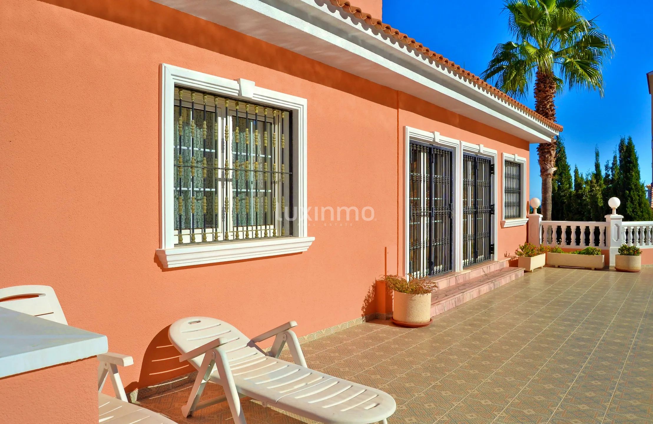 Stunning colonial detached house with sea views in Calpe — photo 39
