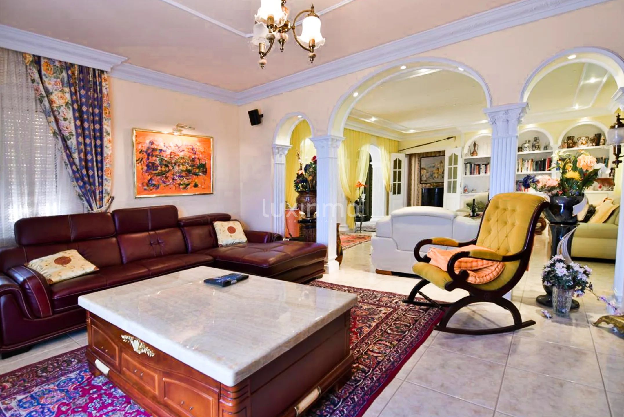 Stunning colonial detached house with sea views in Calpe — photo 4