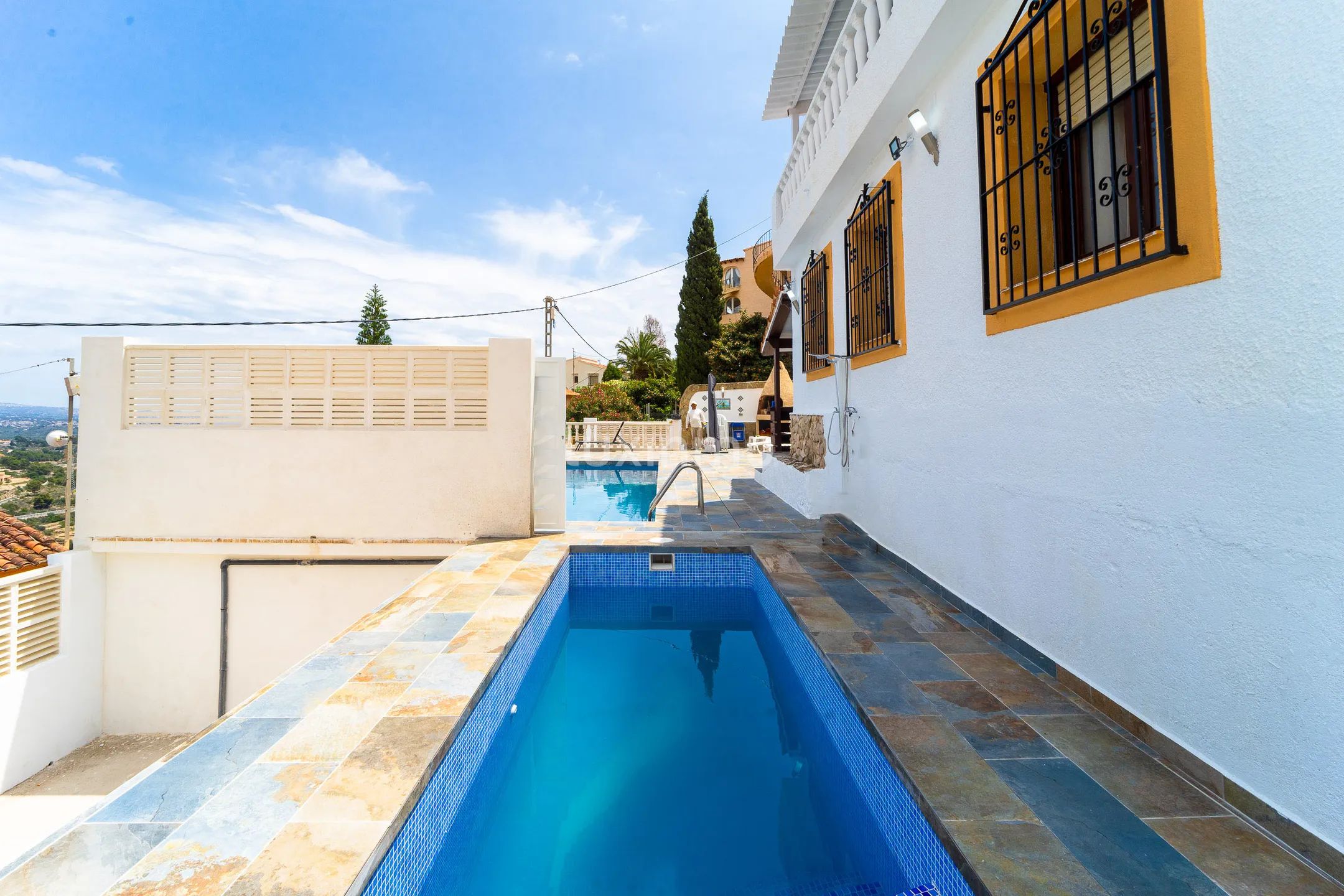 Charming colonial house with panoramic sea views in Calpe — photo 49