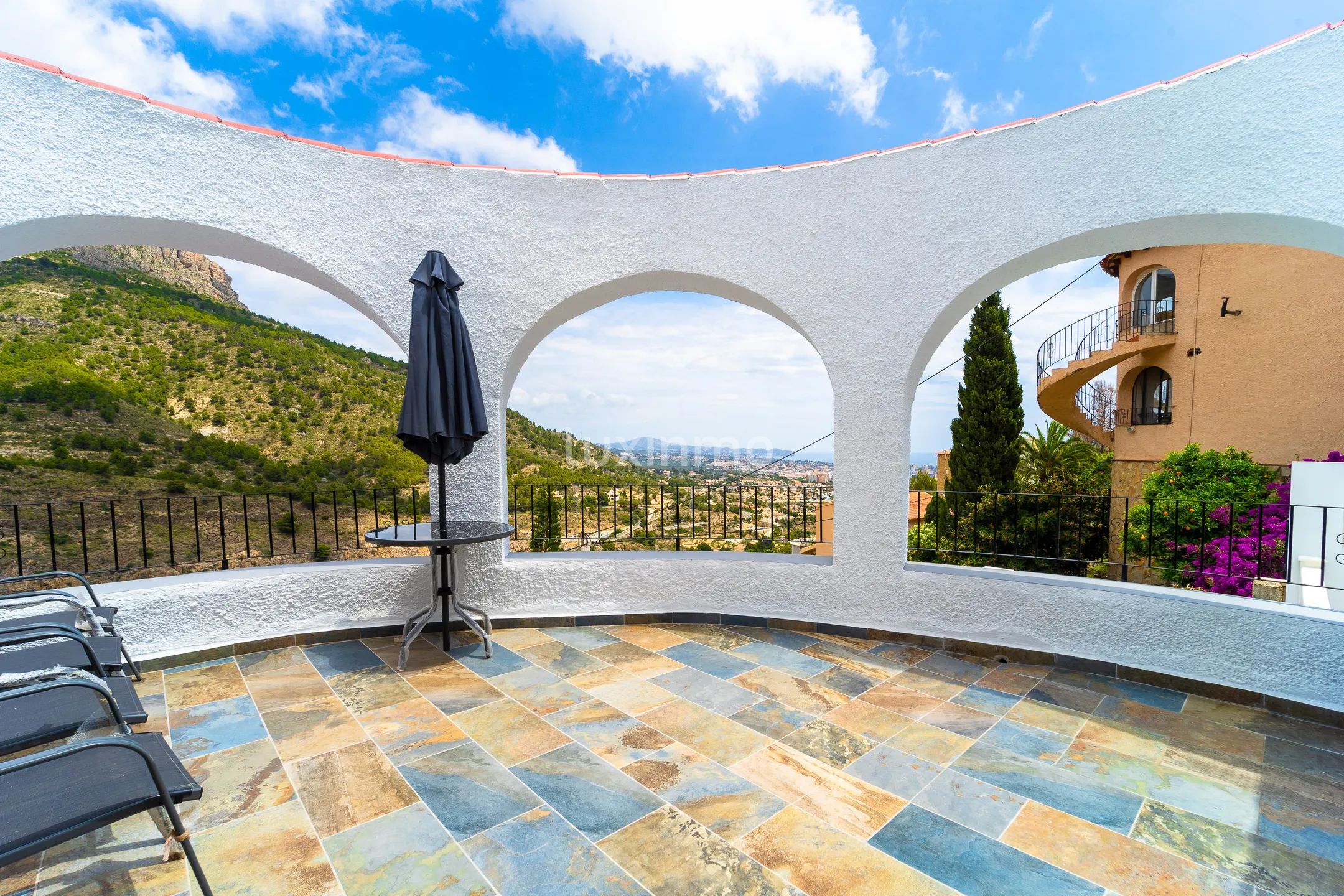 Charming colonial house with panoramic sea views in Calpe — photo 17