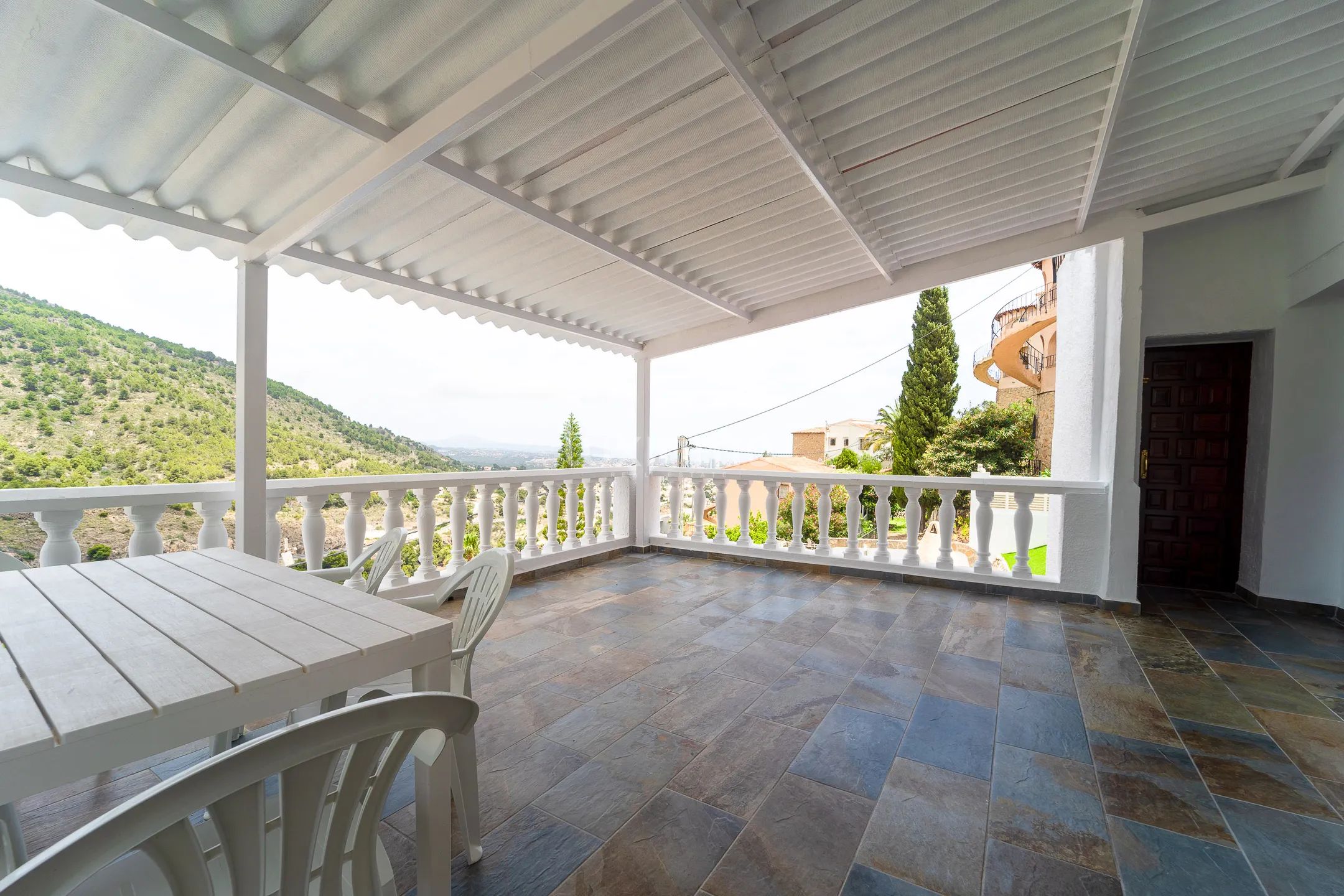 Charming colonial house with panoramic sea views in Calpe — photo 37