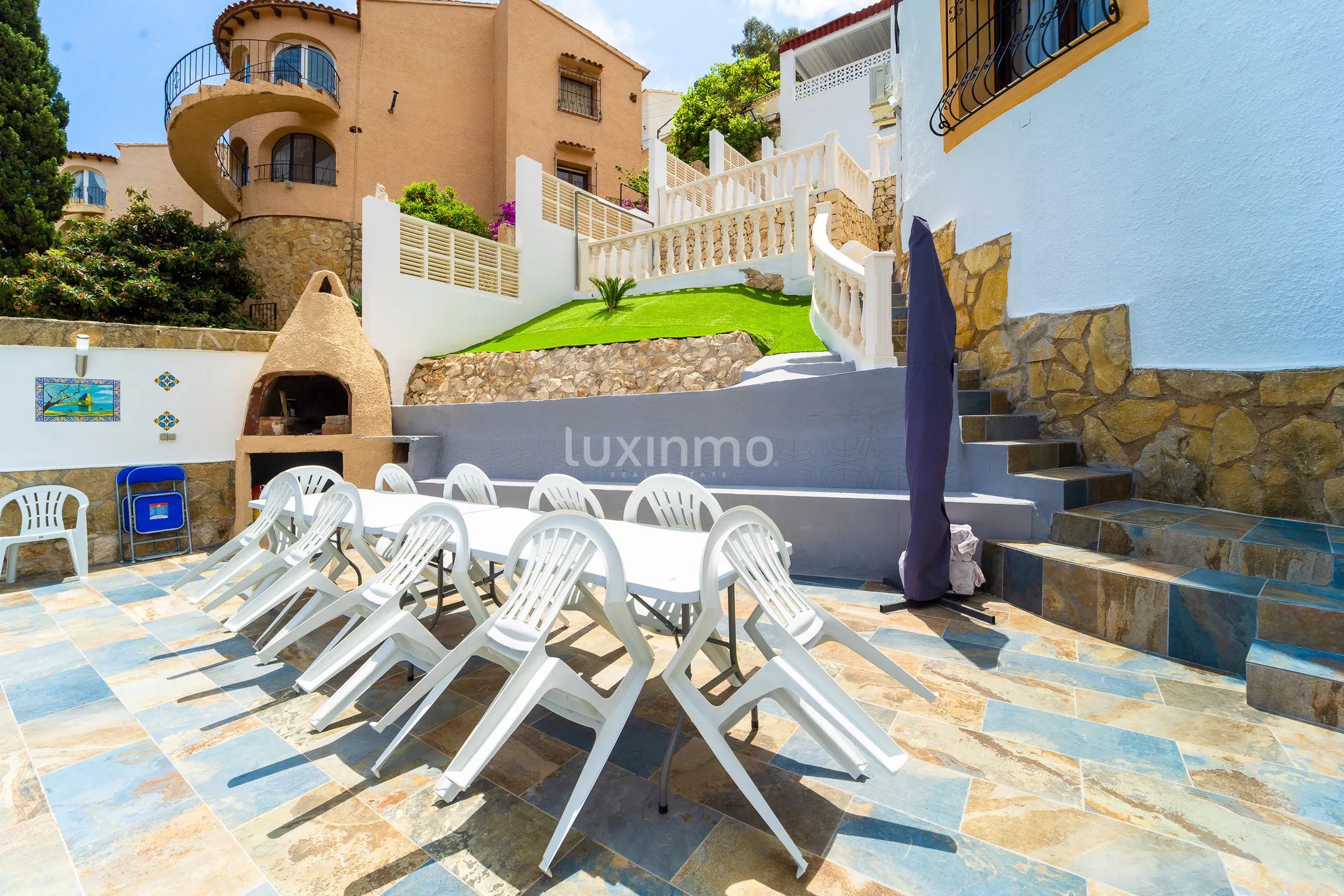 Charming colonial house with panoramic sea views in Calpe — photo 55