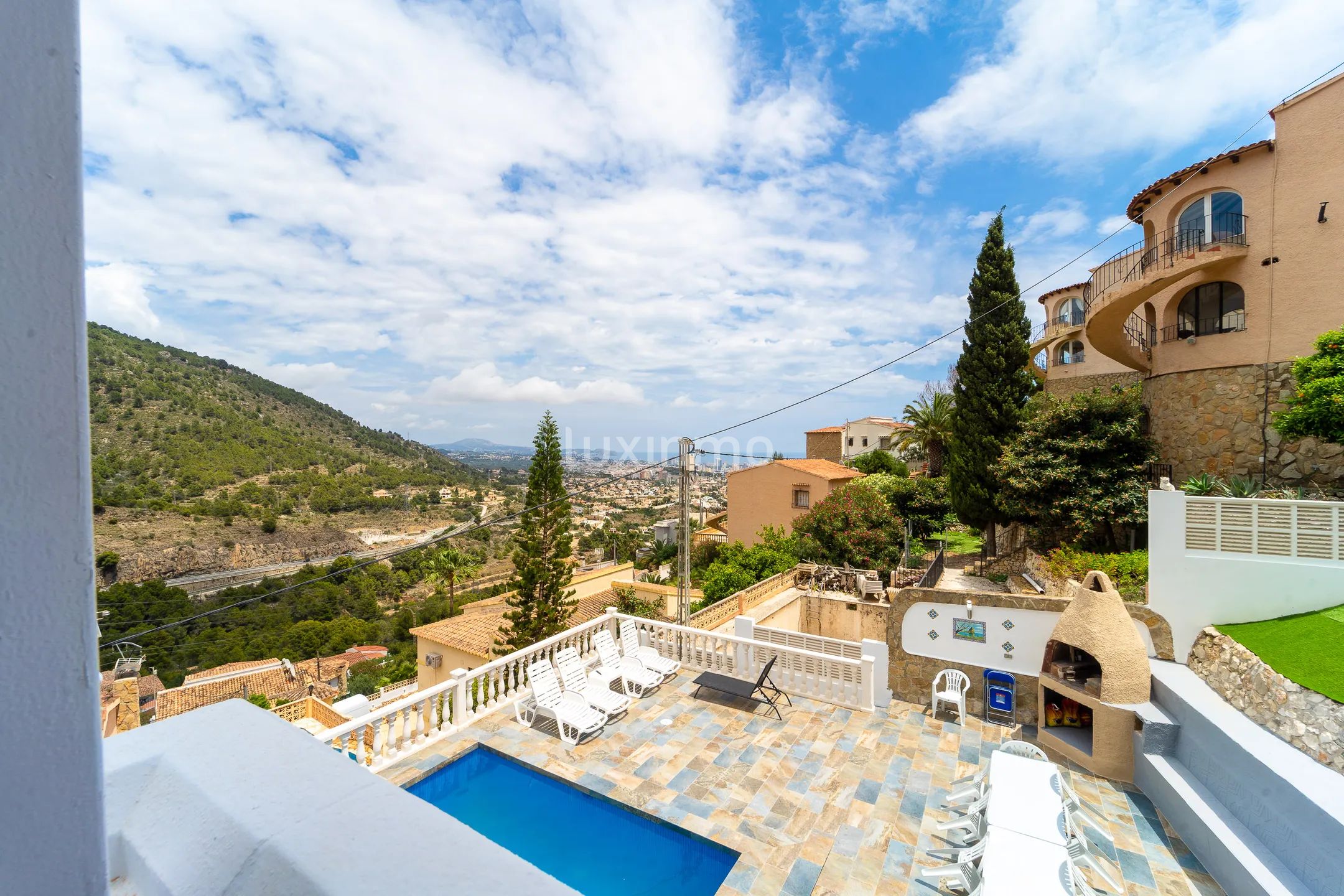 Sjarmerende kolonihus med panoramautsikt over sjøen i Calpe — photo 38