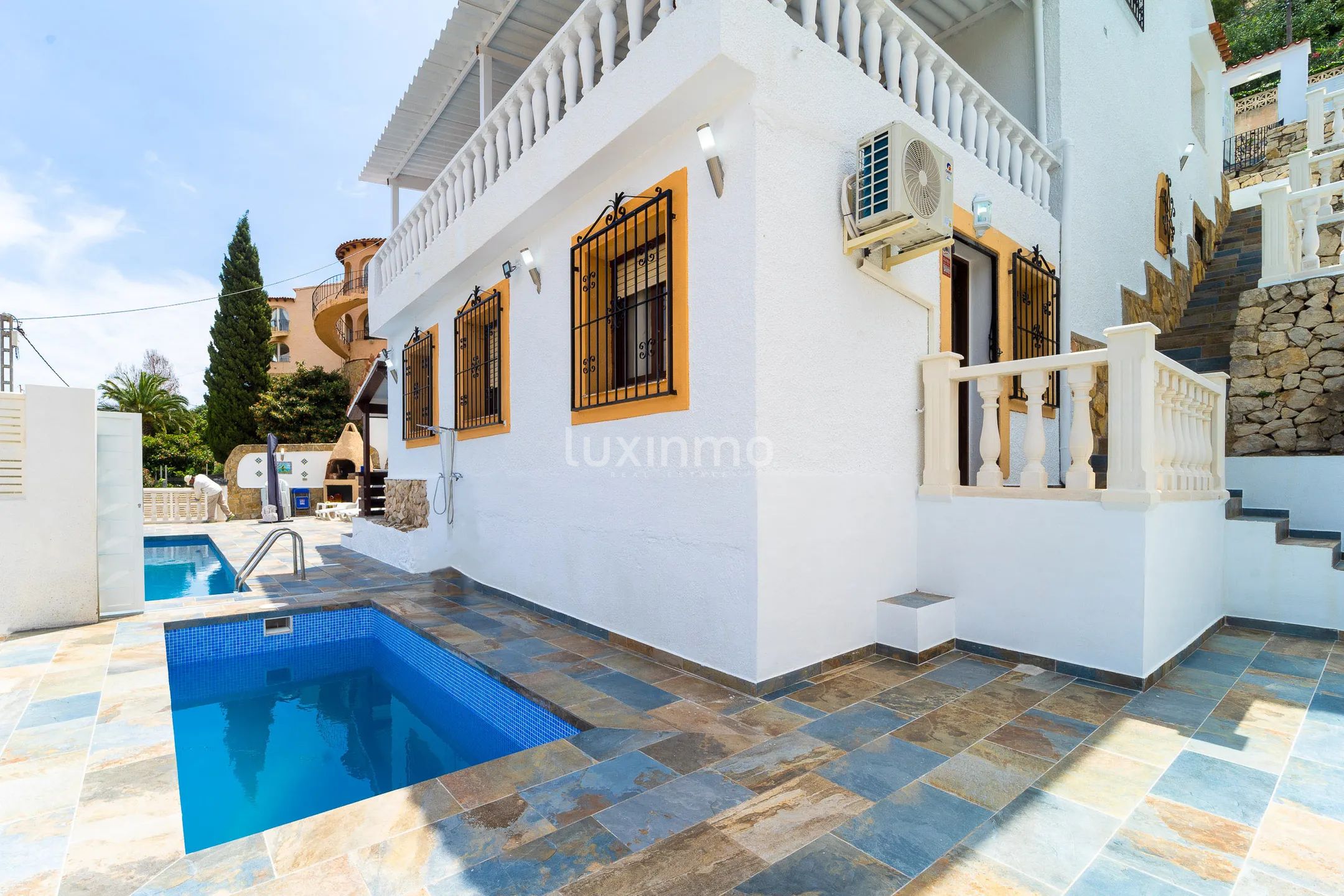 Charming colonial house with panoramic sea views in Calpe — photo 47