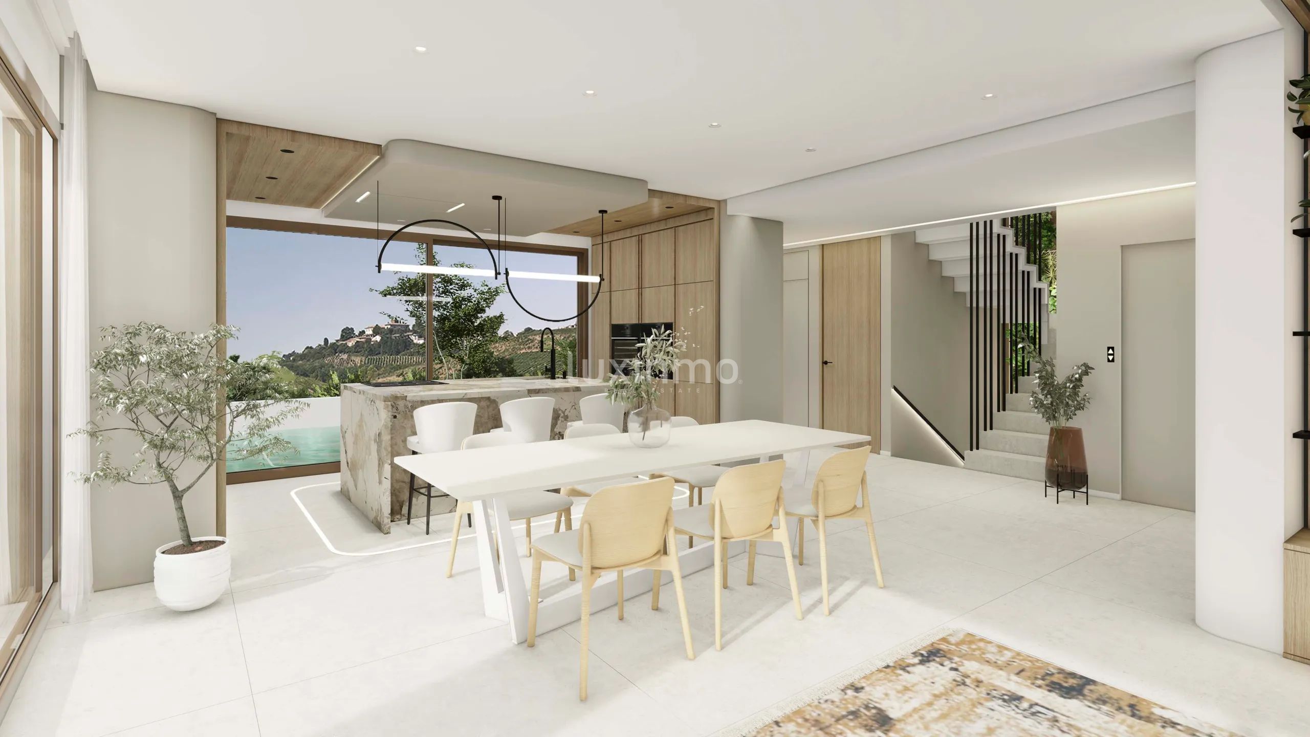 Stunning 3-bedroom detached house with sea views for sale — photo 1
