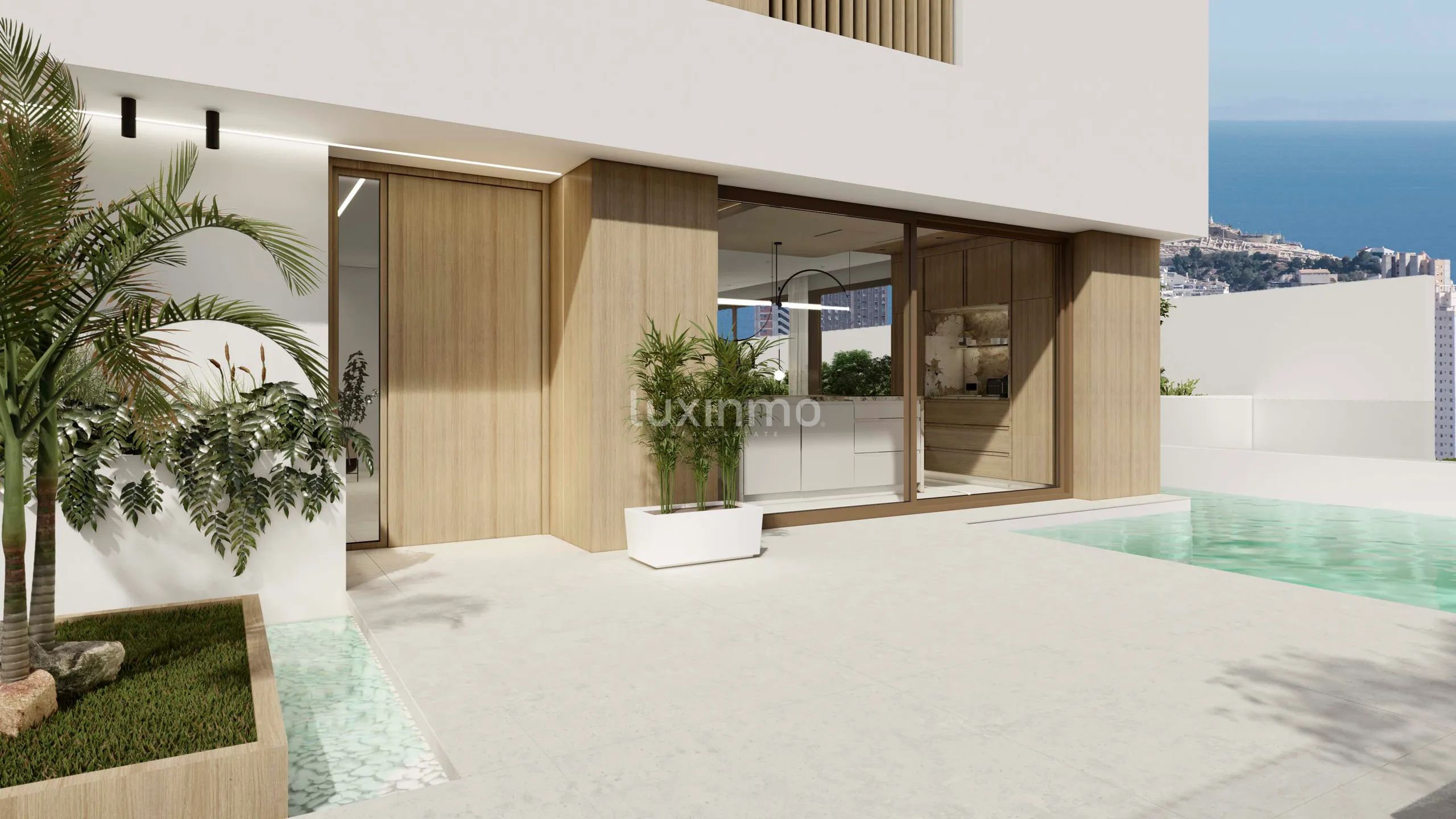 Casa moderna en Finestrat con vistas panorámicas al mar — photo 1