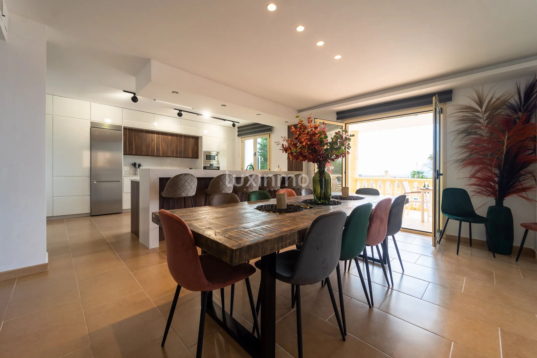 Luxurious colonial villa with sea views in Canuta, Calpe — photo 15