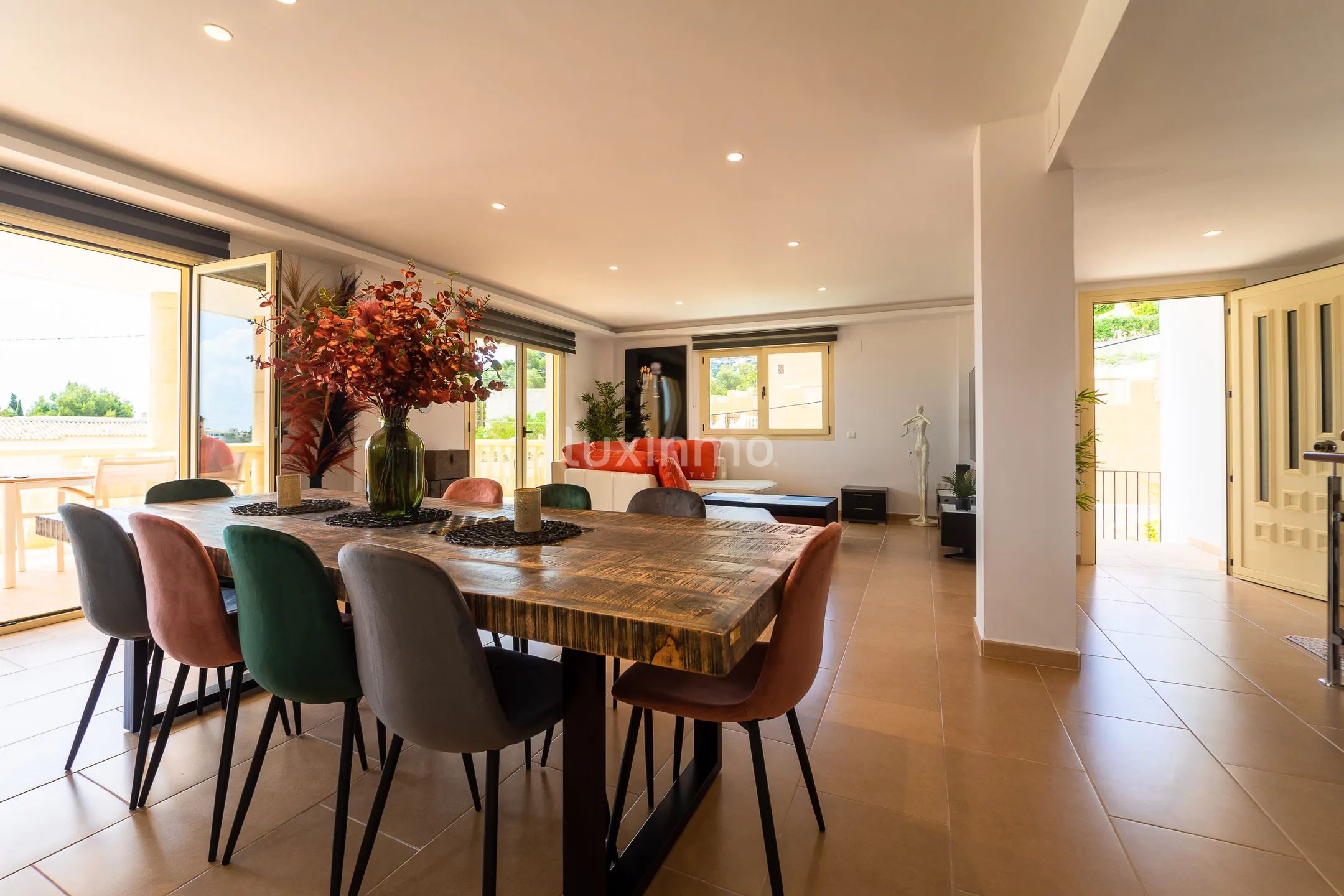 Luxurious colonial villa with sea views in Canuta, Calpe — photo 13