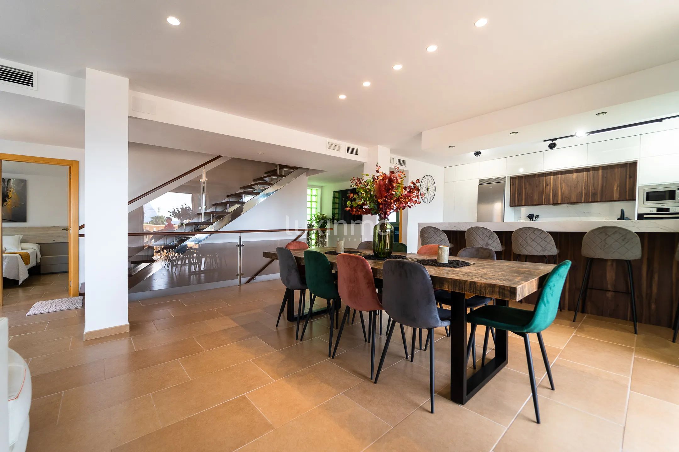 Luxurious colonial villa with sea views in Canuta, Calpe — photo 9