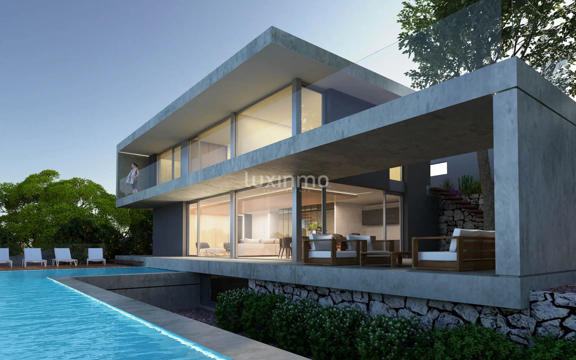 Modern villa overlooking the town of Calpe — photo 2