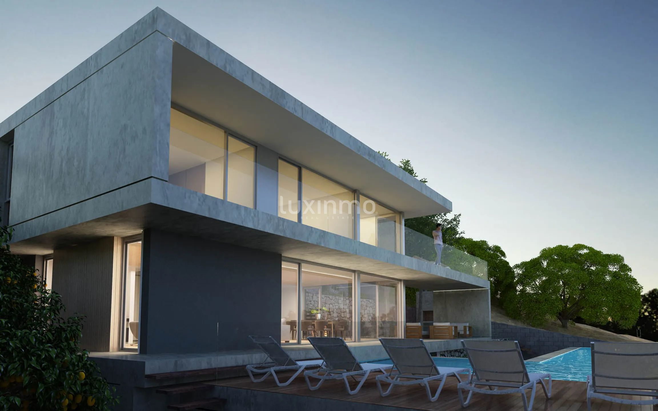 Modern villa overlooking the town of Calpe — photo 3