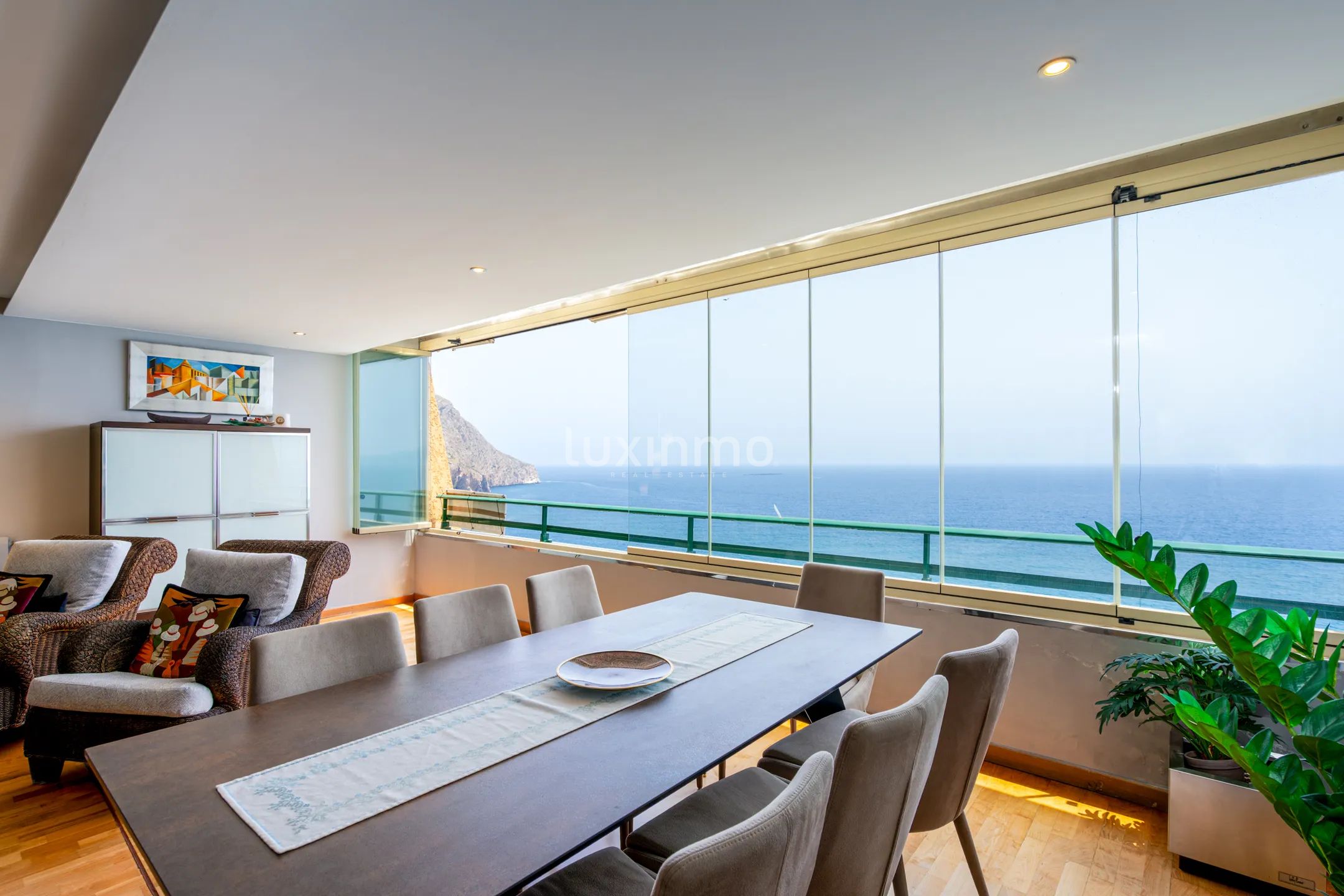Impresionante ático con vistas al mar y a la montaña en Mascarat Altea — photo 4