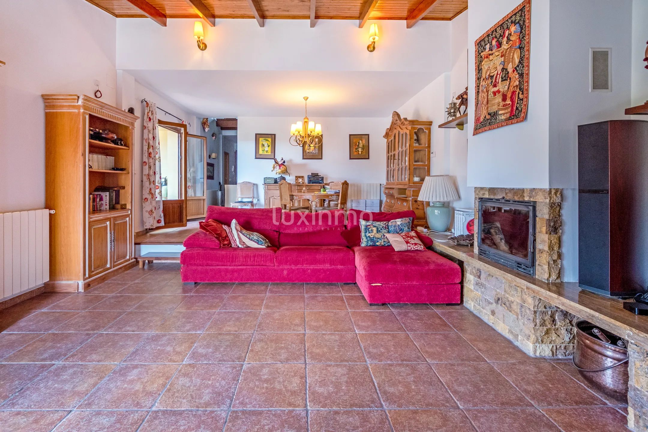 Charming rustic house with breathtaking views of the sea and mountains in La Nucia — photo 3
