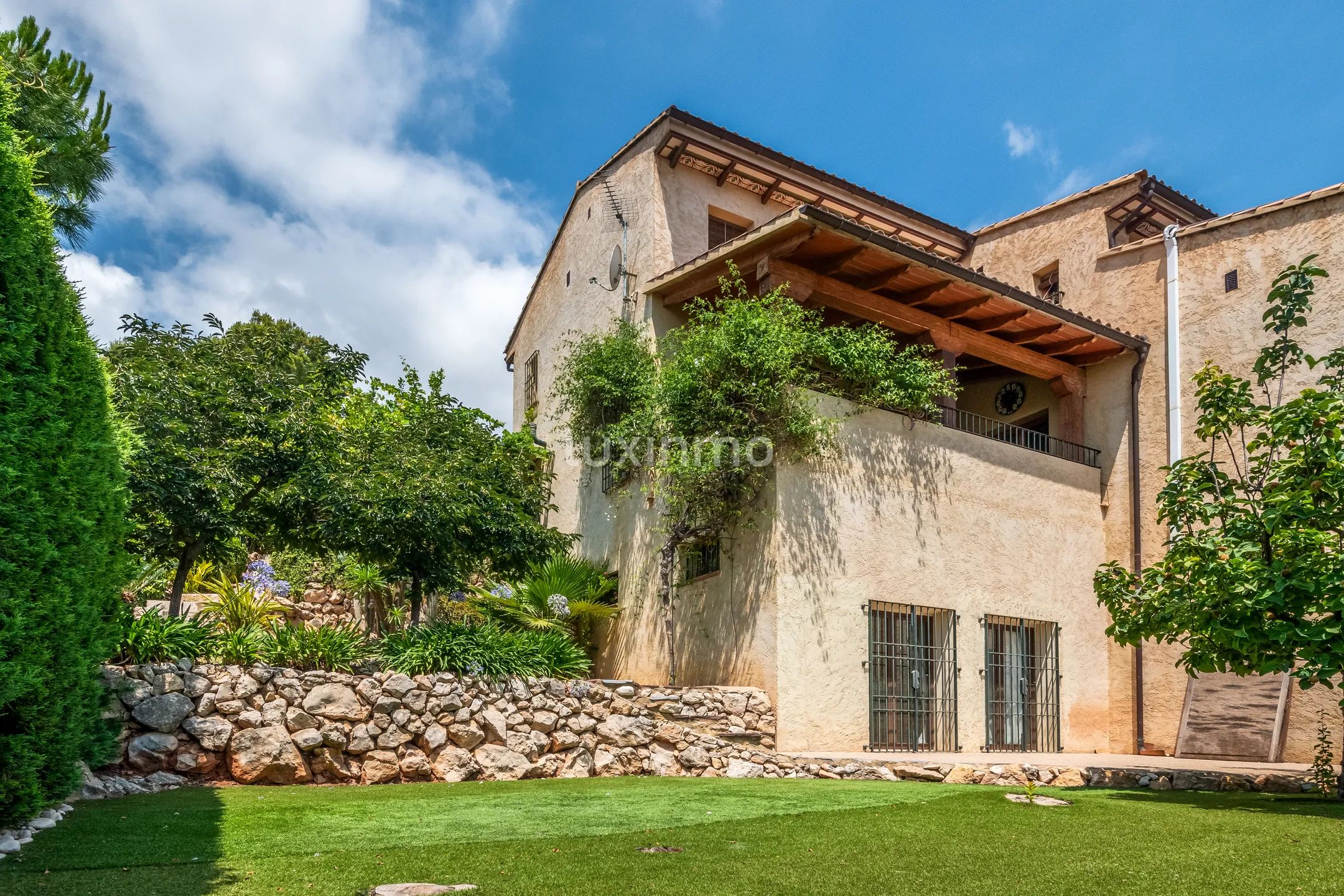 Charming rustic house with breathtaking views of the sea and mountains in La Nucia — photo 2
