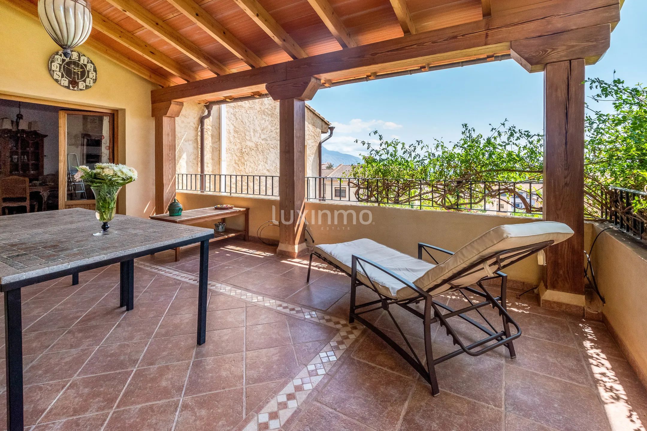 Charming rustic house with breathtaking views of the sea and mountains in La Nucia — photo 7