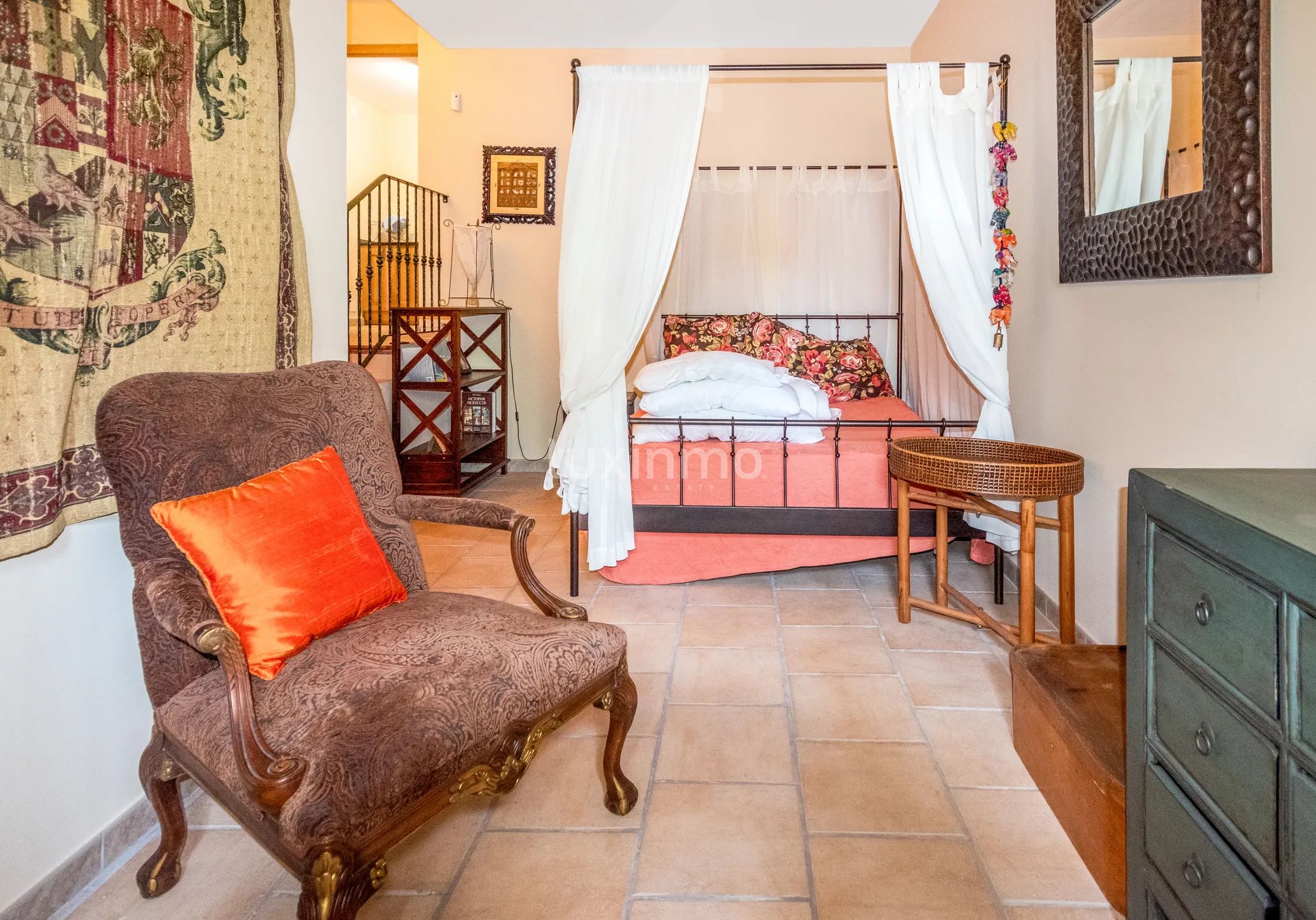 Charming rustic house with breathtaking views of the sea and mountains in La Nucia — photo 32