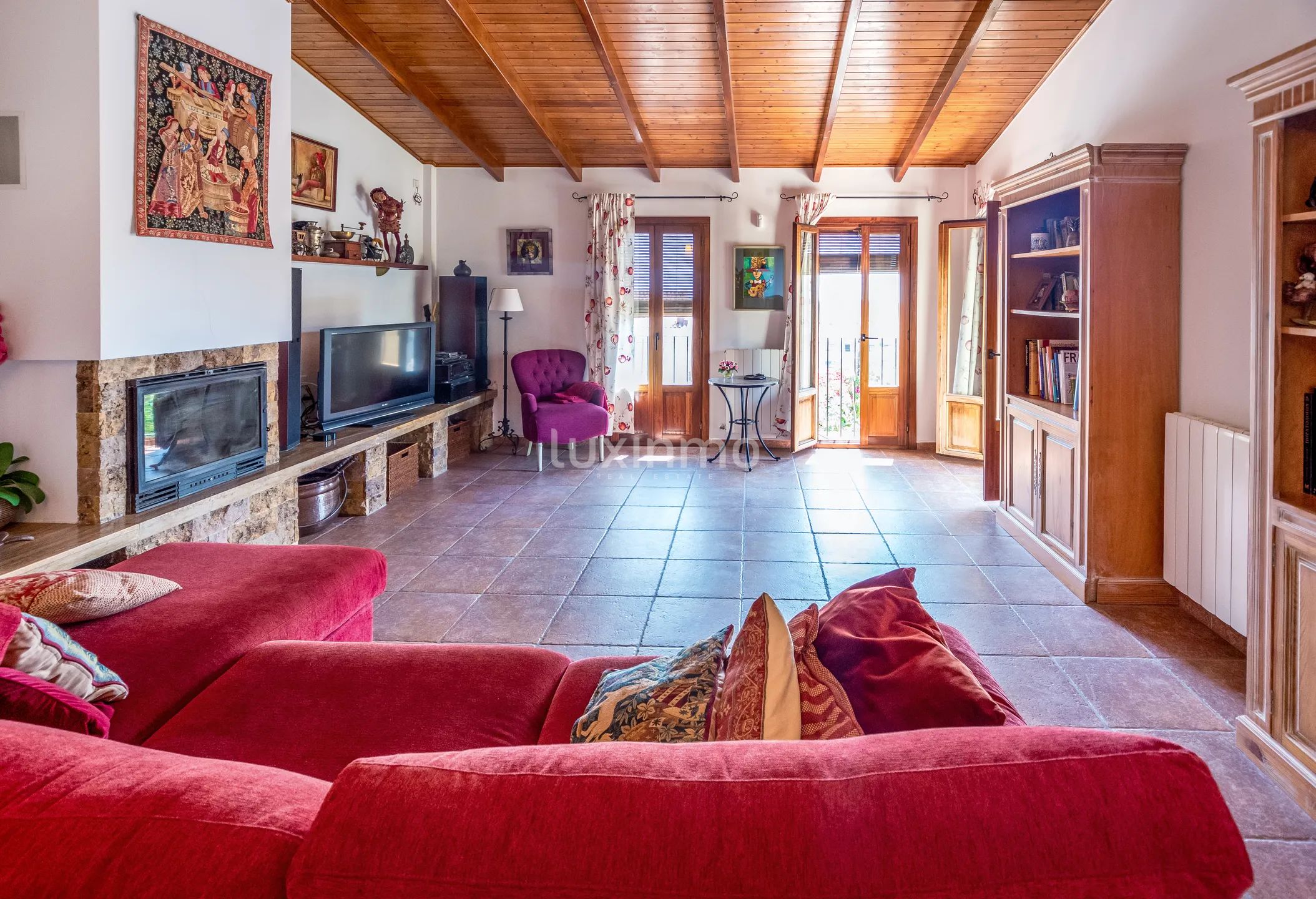 Charming rustic house with breathtaking views of the sea and mountains in La Nucia — photo 4
