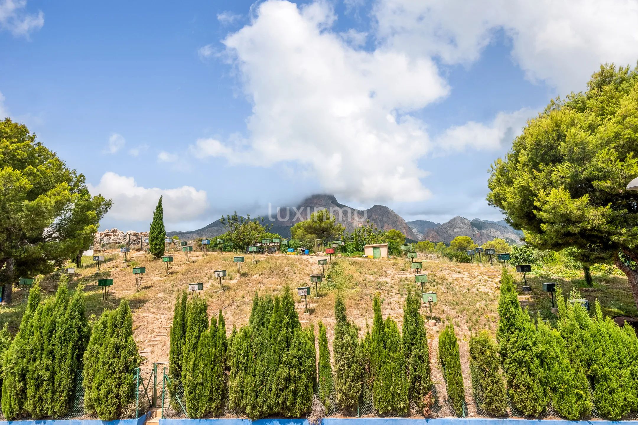 Charming rustic house with breathtaking views of the sea and mountains in La Nucia — photo 26