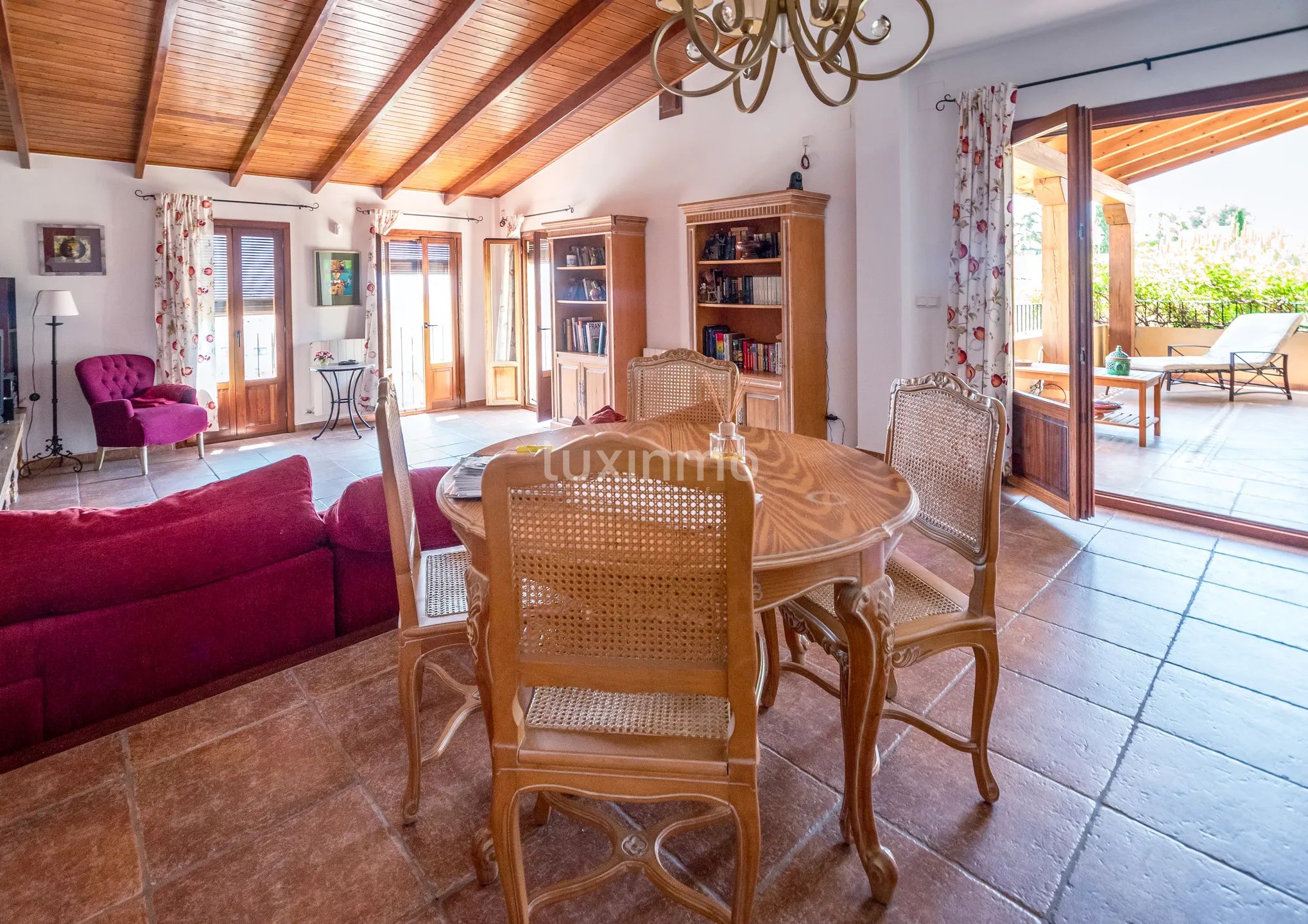 Charming rustic house with breathtaking views of the sea and mountains in La Nucia — photo 6