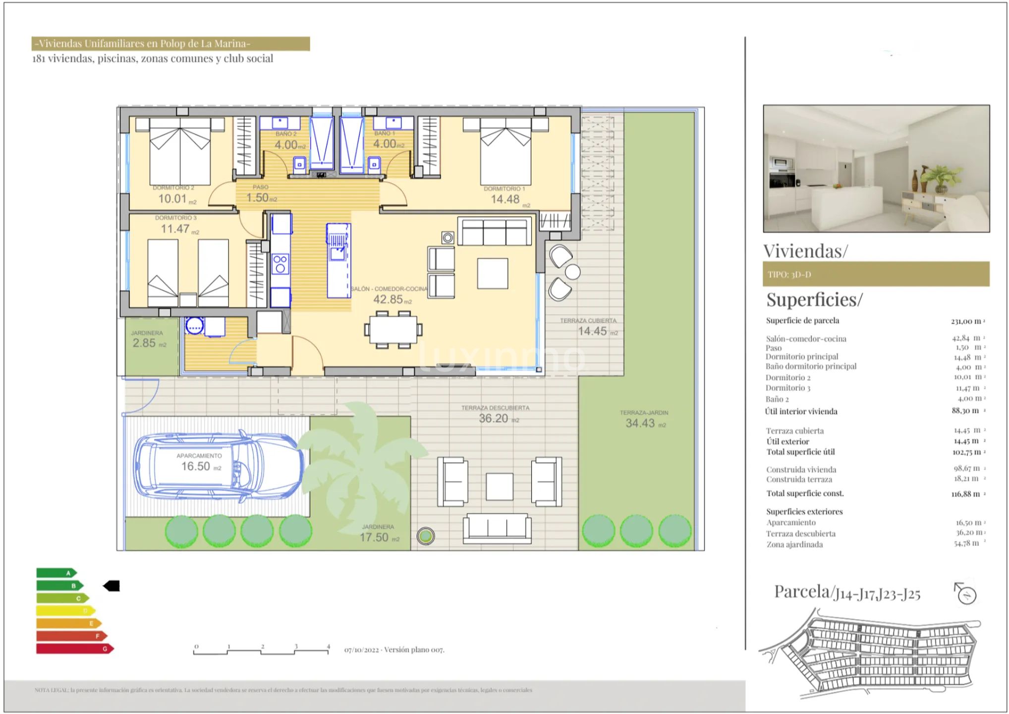 Vrijstaande villa in nieuwe urbanisatie in rustige wijk van Polop — photo 25